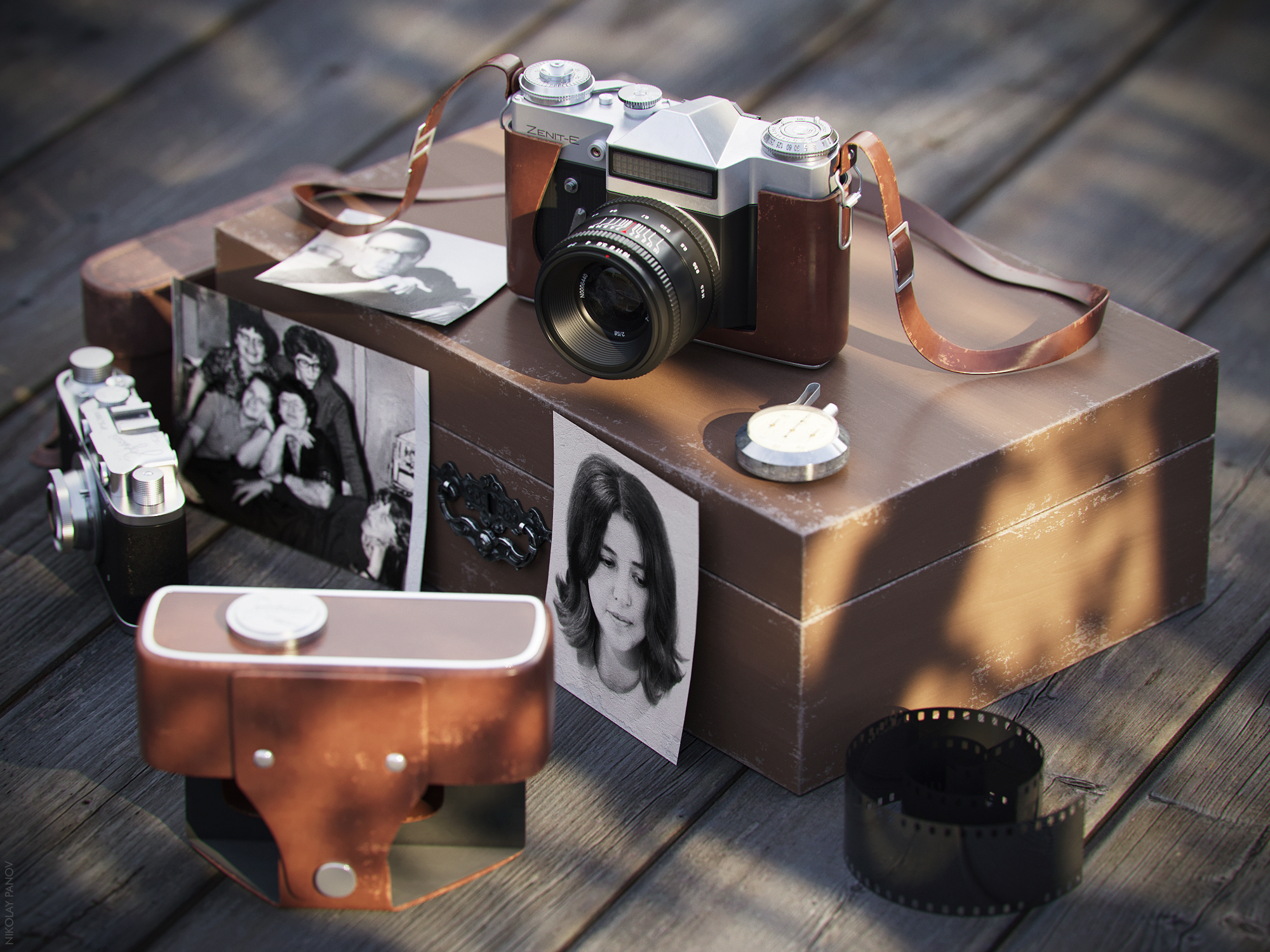 ФОТОАППАРАТЫ — Изображение №2 — Иллюстрация, 3D на Dprofile