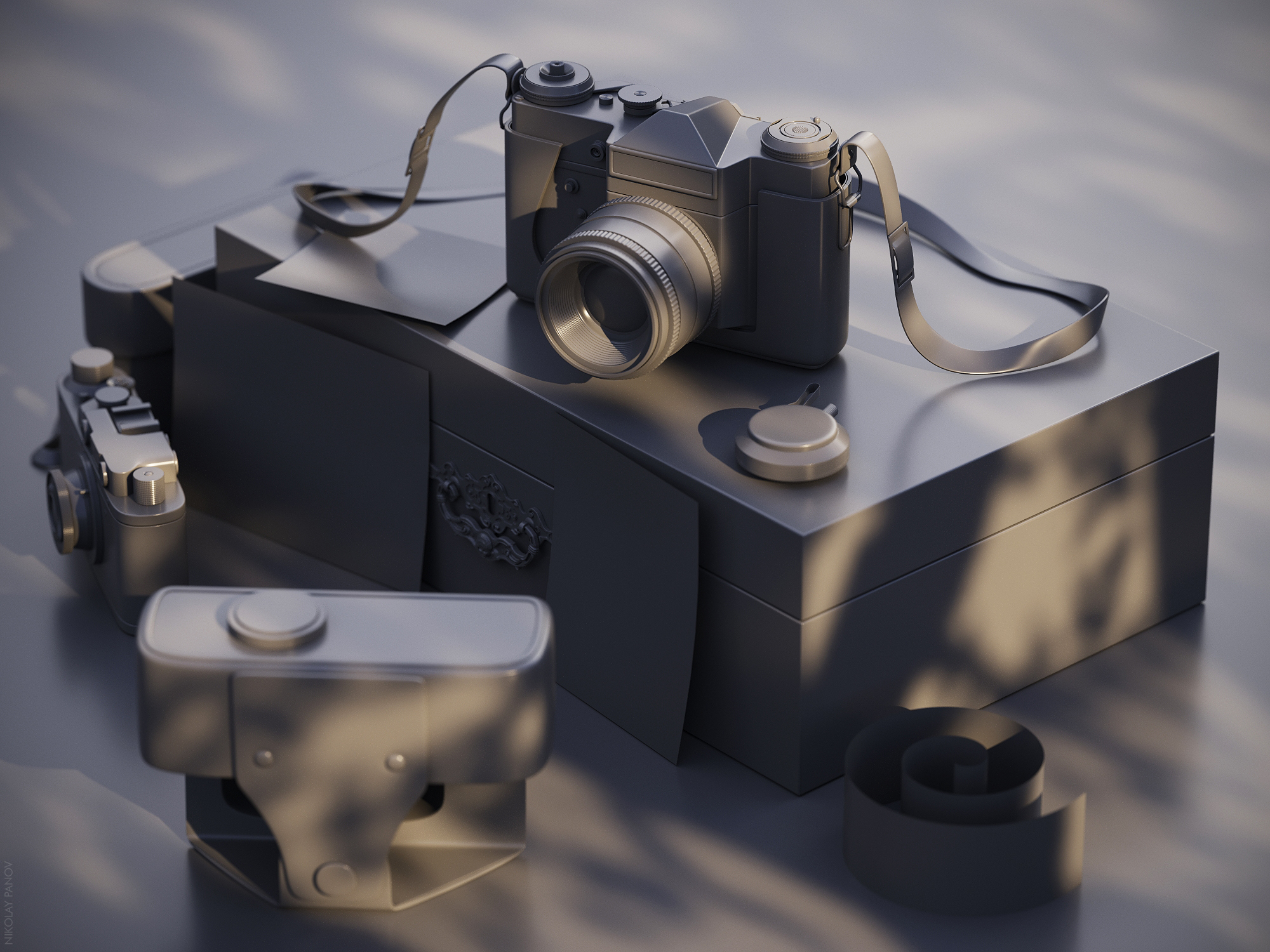 ФОТОАППАРАТЫ — Изображение №8 — Иллюстрация, 3D на Dprofile
