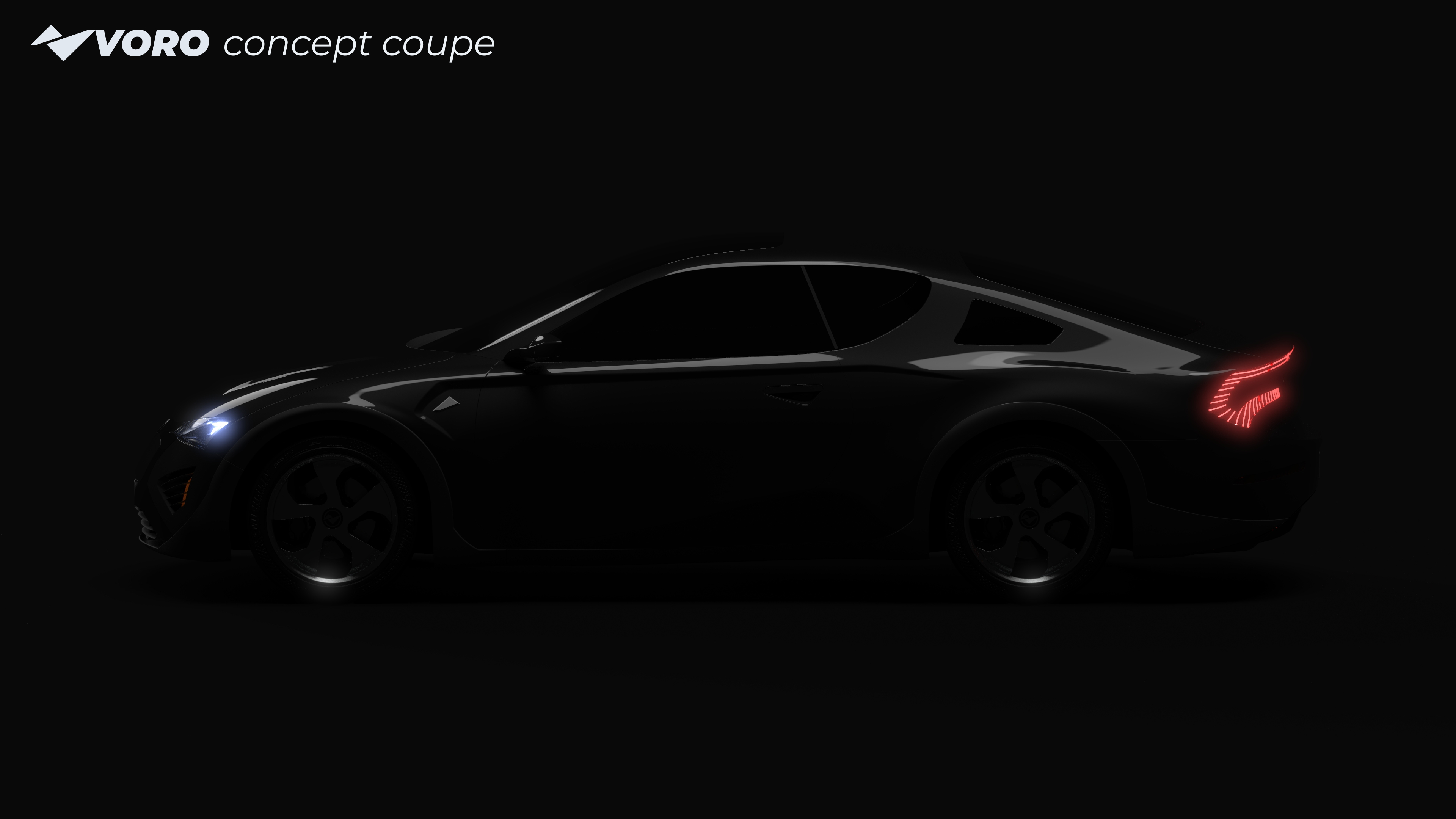 VORO concept coupe — Изображение №1 — 3D на Dprofile
