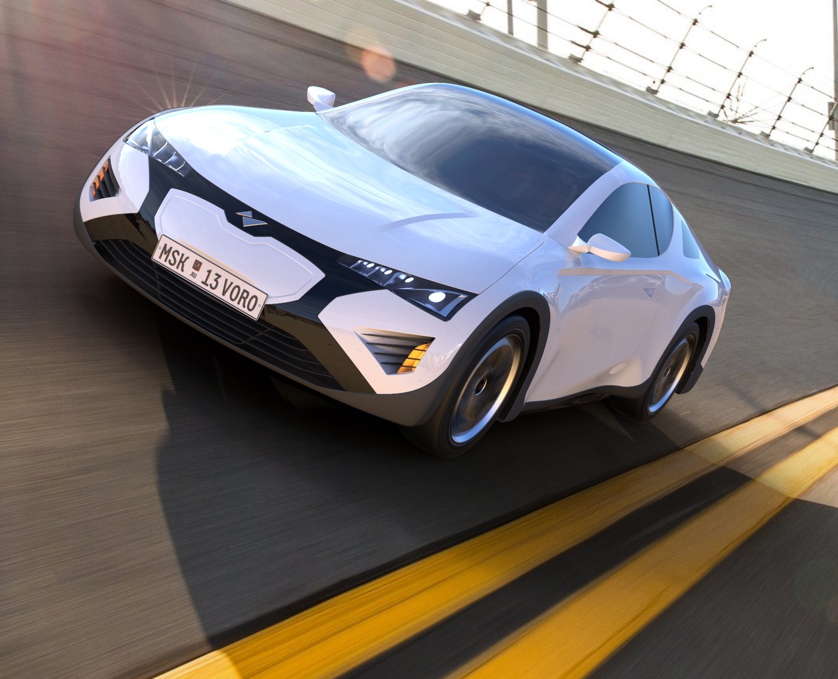 VORO concept coupe — 3D на Dprofile