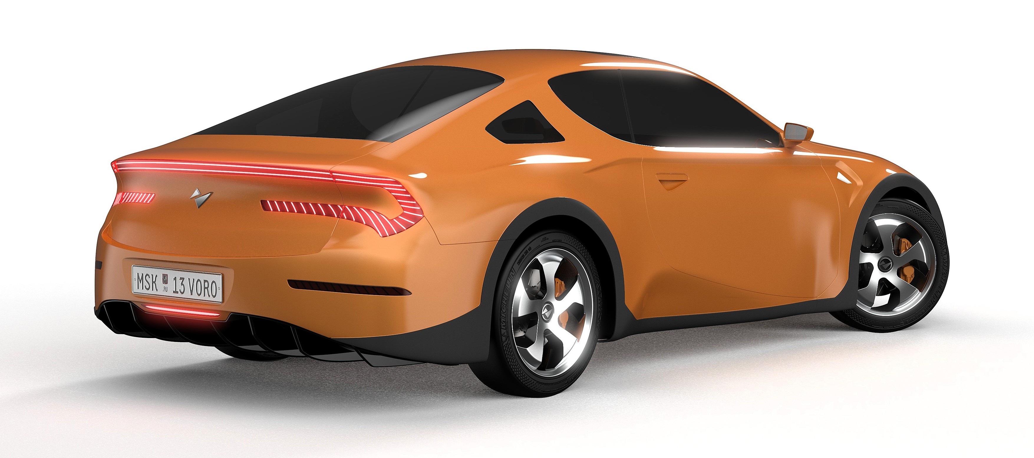 VORO concept coupe — Изображение №16 — 3D на Dprofile