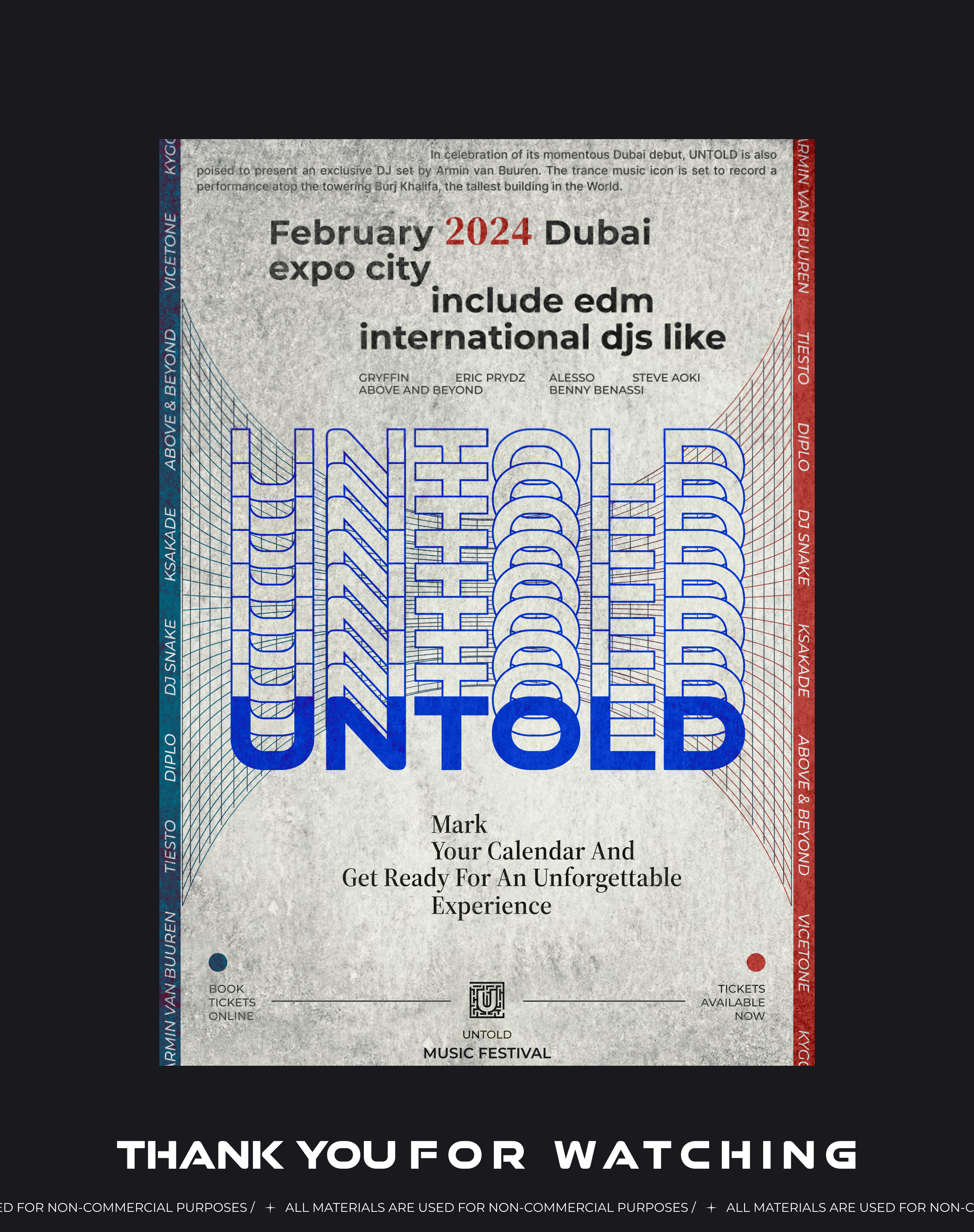 UNTOLD - Poster collection — Изображение №15 — Брендинг, 3D на Dprofile