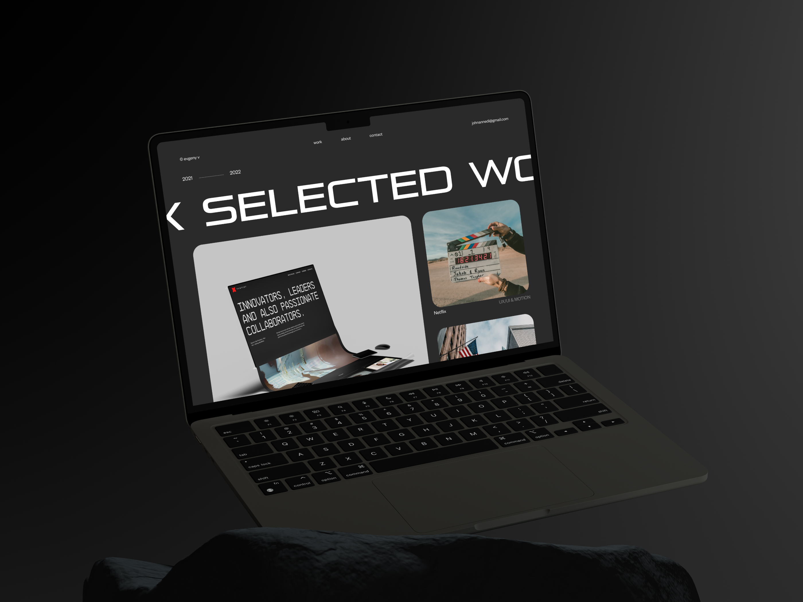 Portfolio Website — Изображение №5 — Интерфейсы, Брендинг на Dprofile