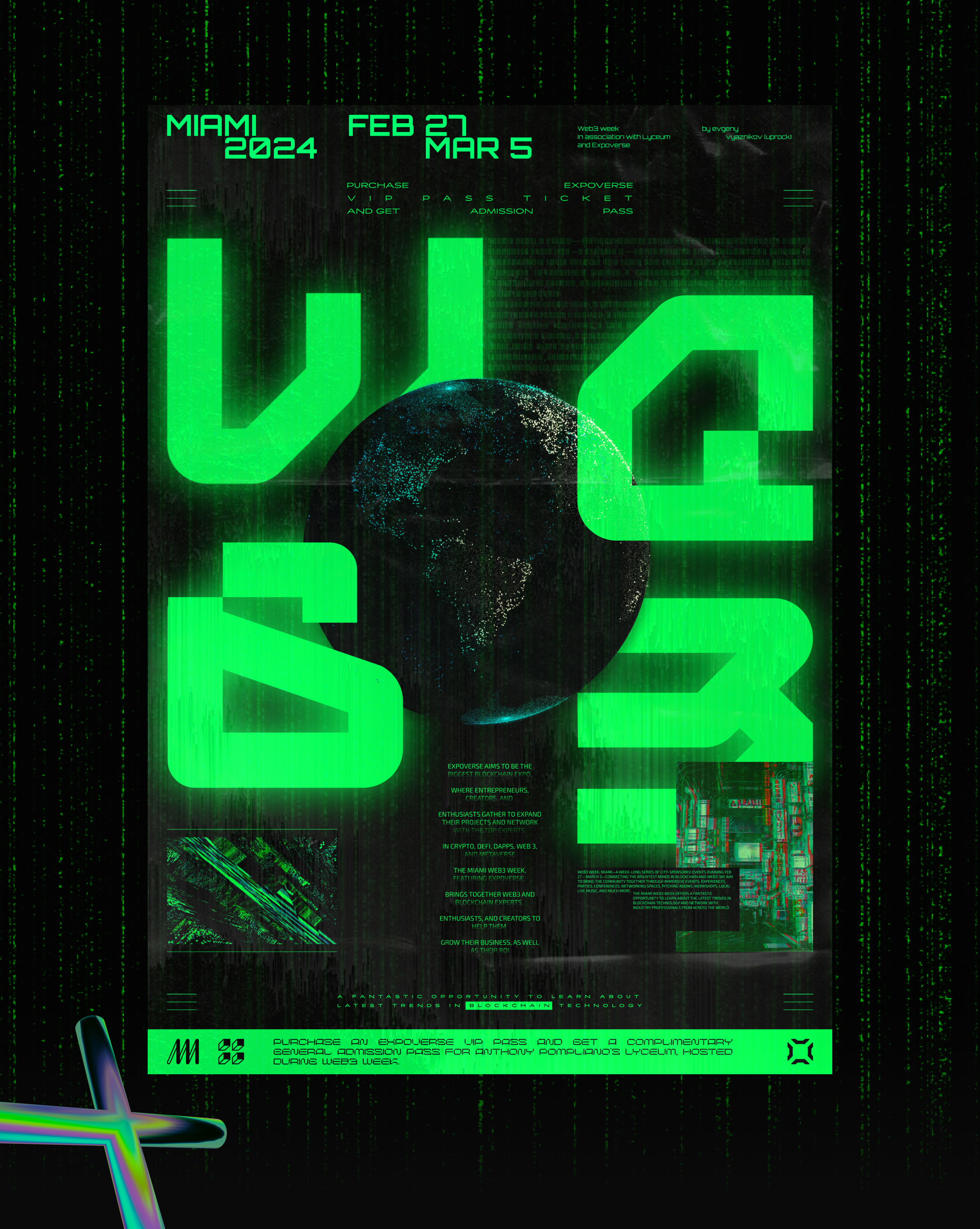 WEB3 – Poster Collection — Изображение №2 — Графика, 3D на Dprofile