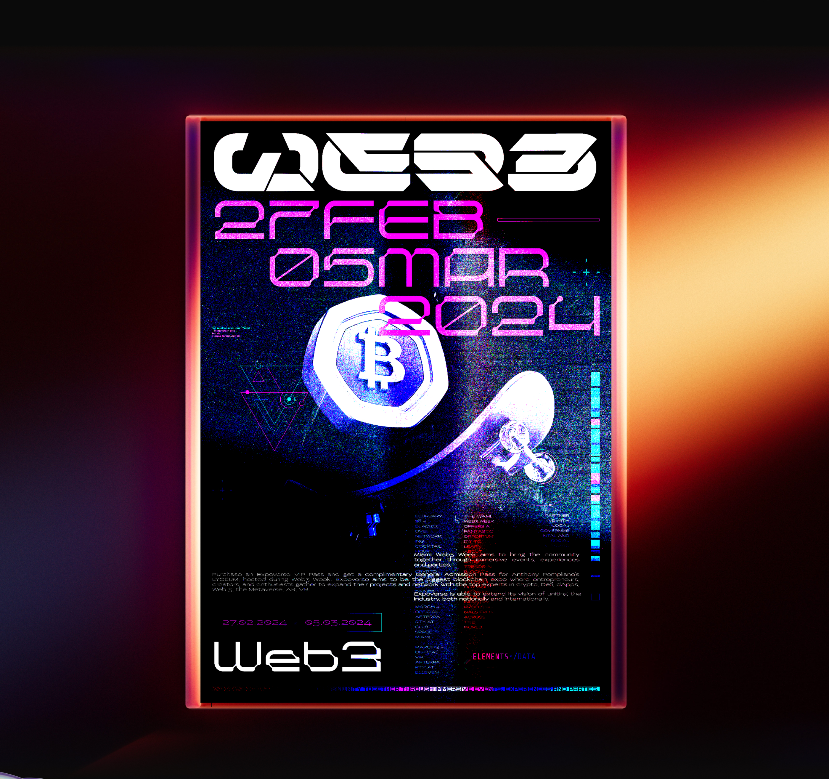 WEB3 – Poster Collection — Изображение №4 — Графика, 3D на Dprofile