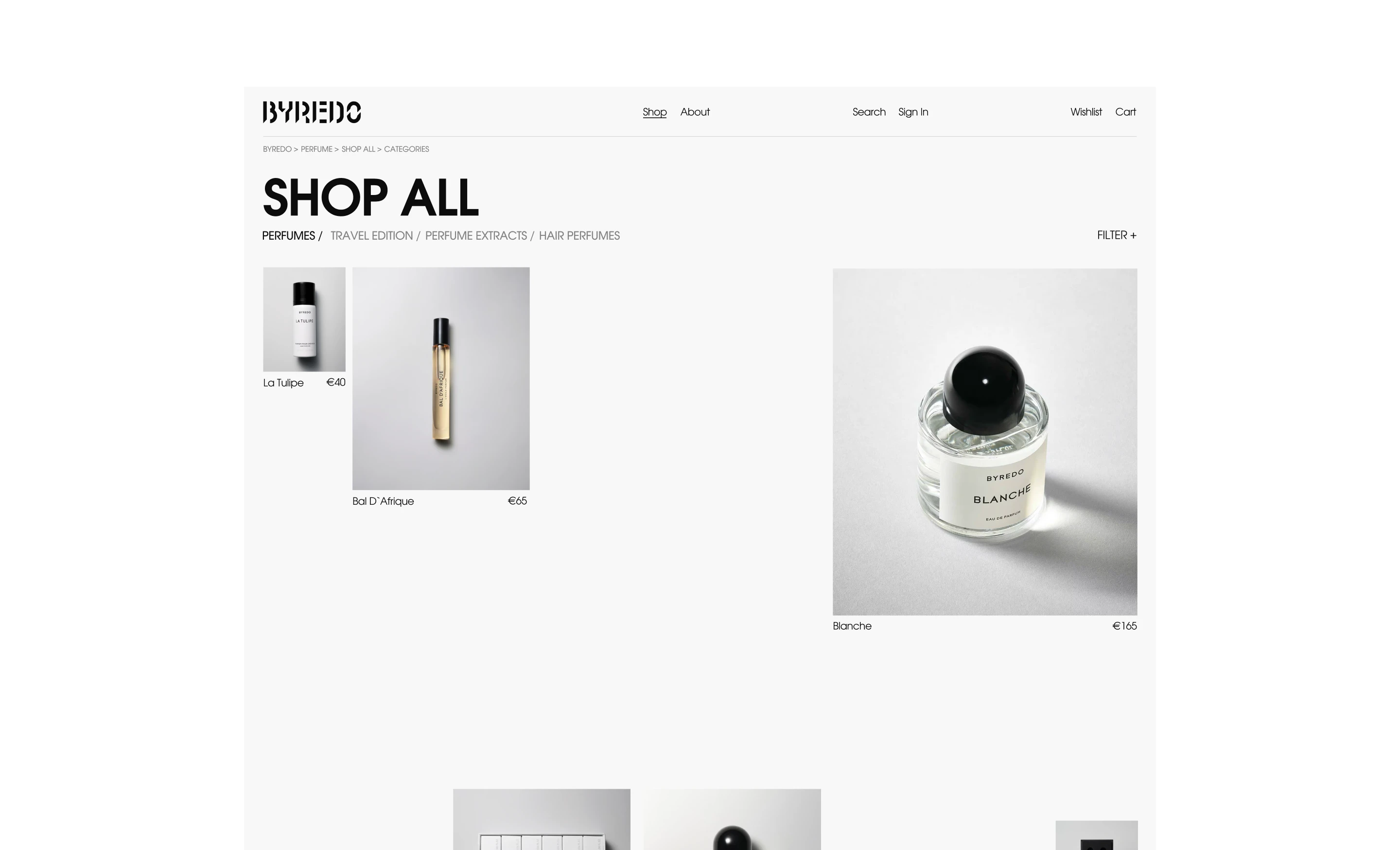 BYREDO WEBSITE REDESIGN CONCEPT/ UI/UX — Изображение №10 — Интерфейсы на Dprofile