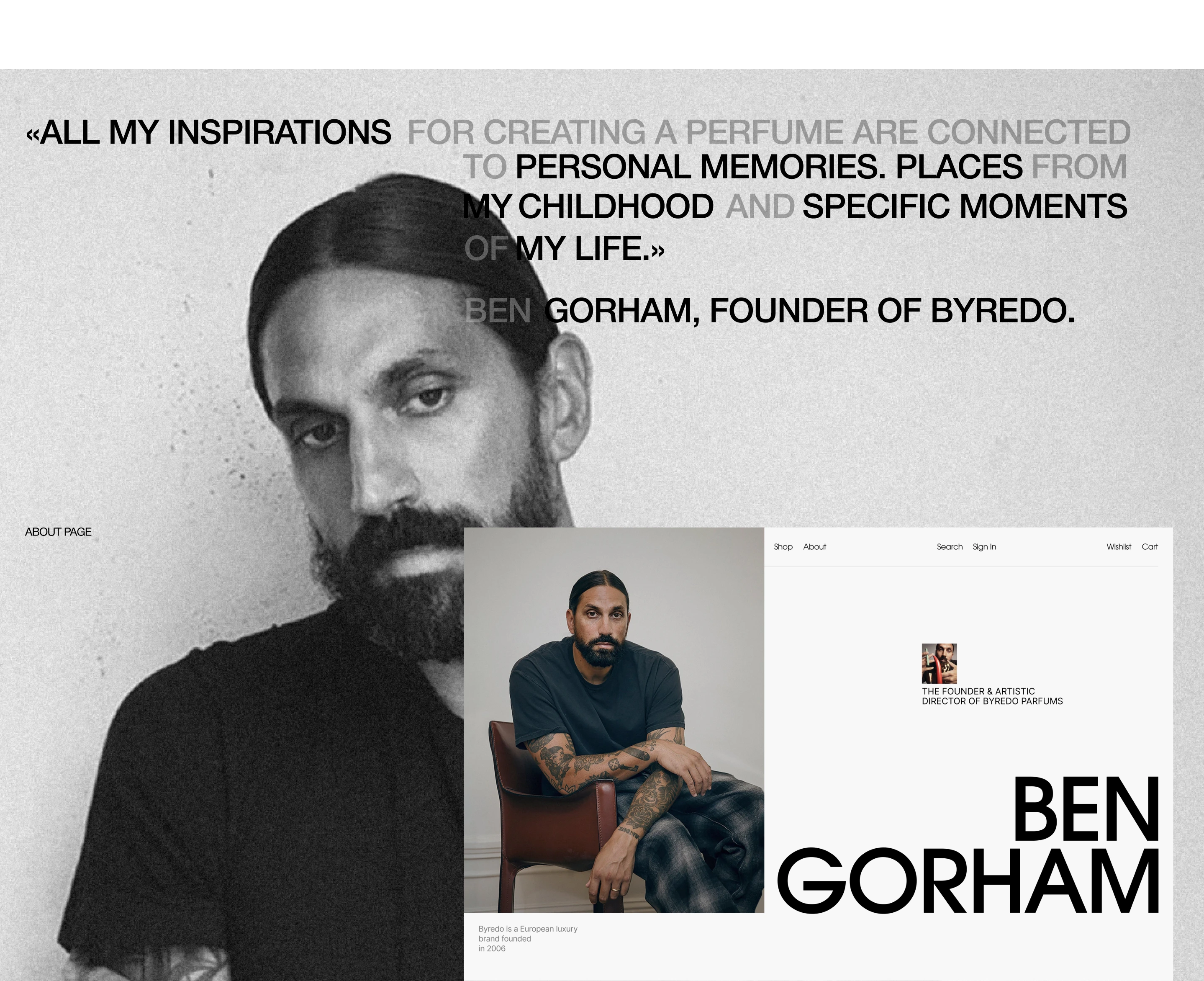 BYREDO WEBSITE REDESIGN CONCEPT/ UI/UX — Изображение №20 — Интерфейсы на Dprofile