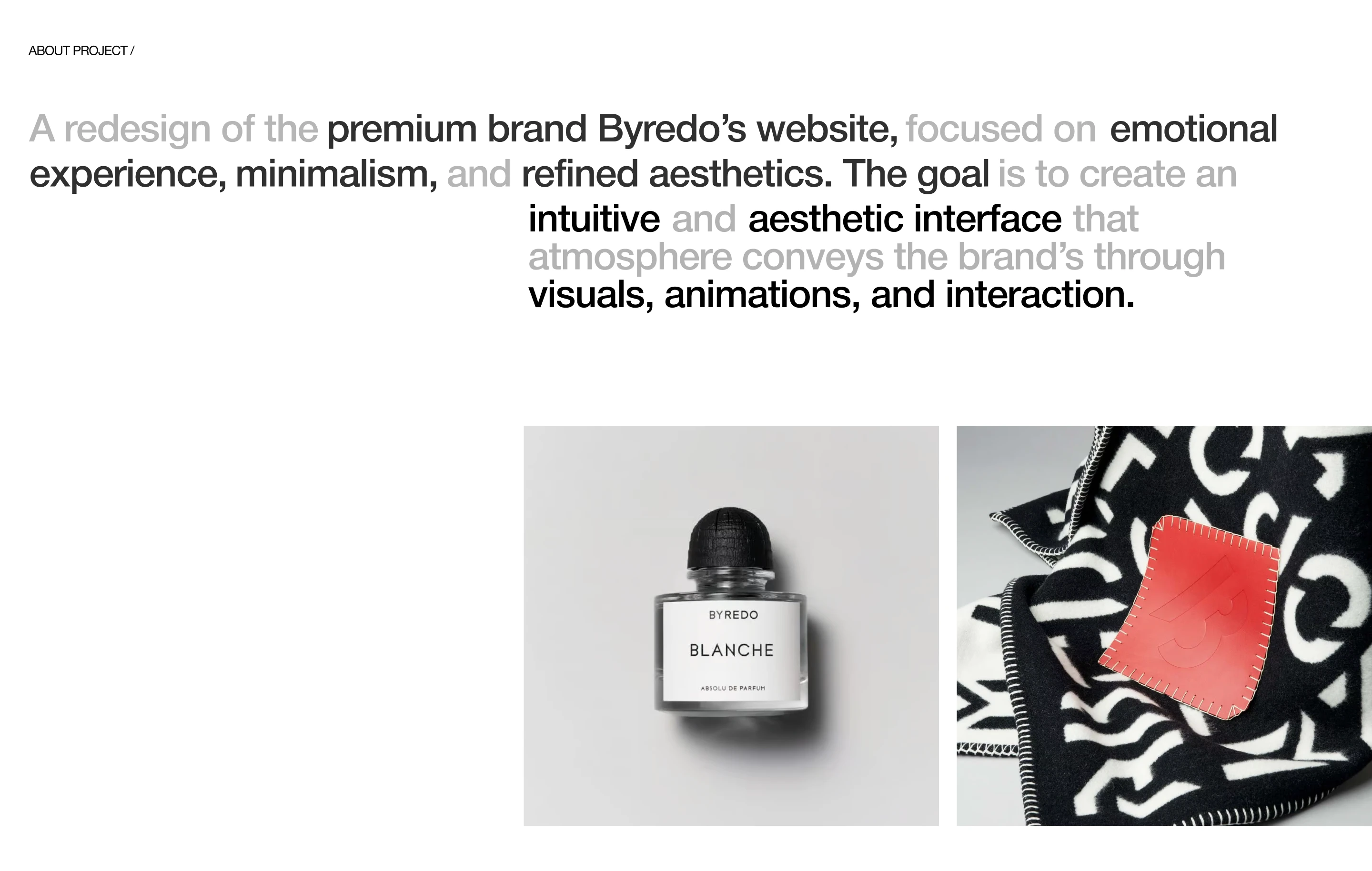 BYREDO WEBSITE REDESIGN CONCEPT/ UI/UX — Изображение №1 — Интерфейсы на Dprofile
