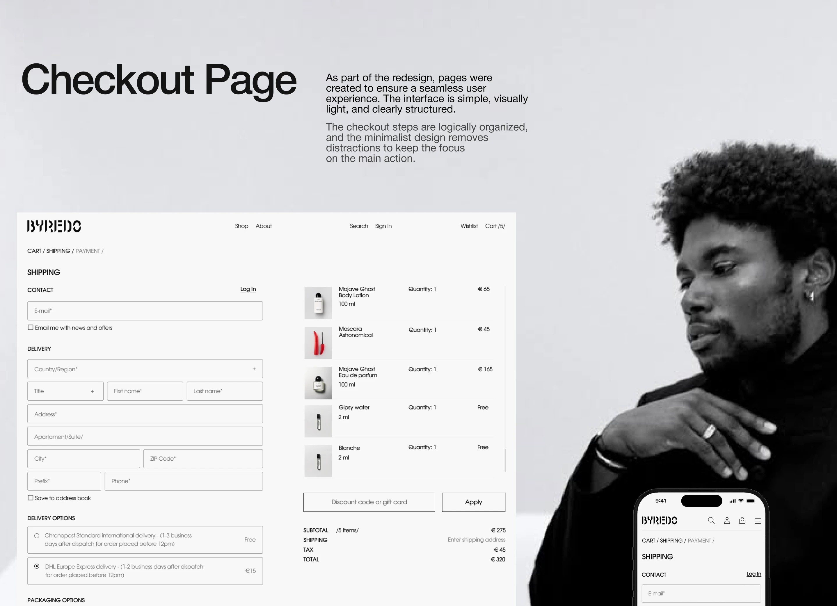 BYREDO WEBSITE REDESIGN CONCEPT/ UI/UX — Изображение №27 — Интерфейсы на Dprofile