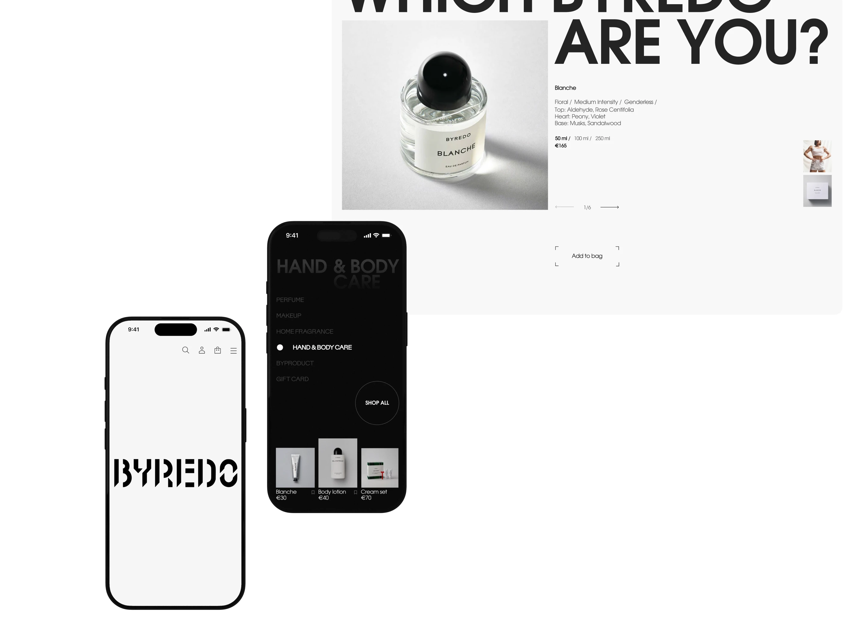 BYREDO WEBSITE REDESIGN CONCEPT/ UI/UX — Изображение №6 — Интерфейсы на Dprofile