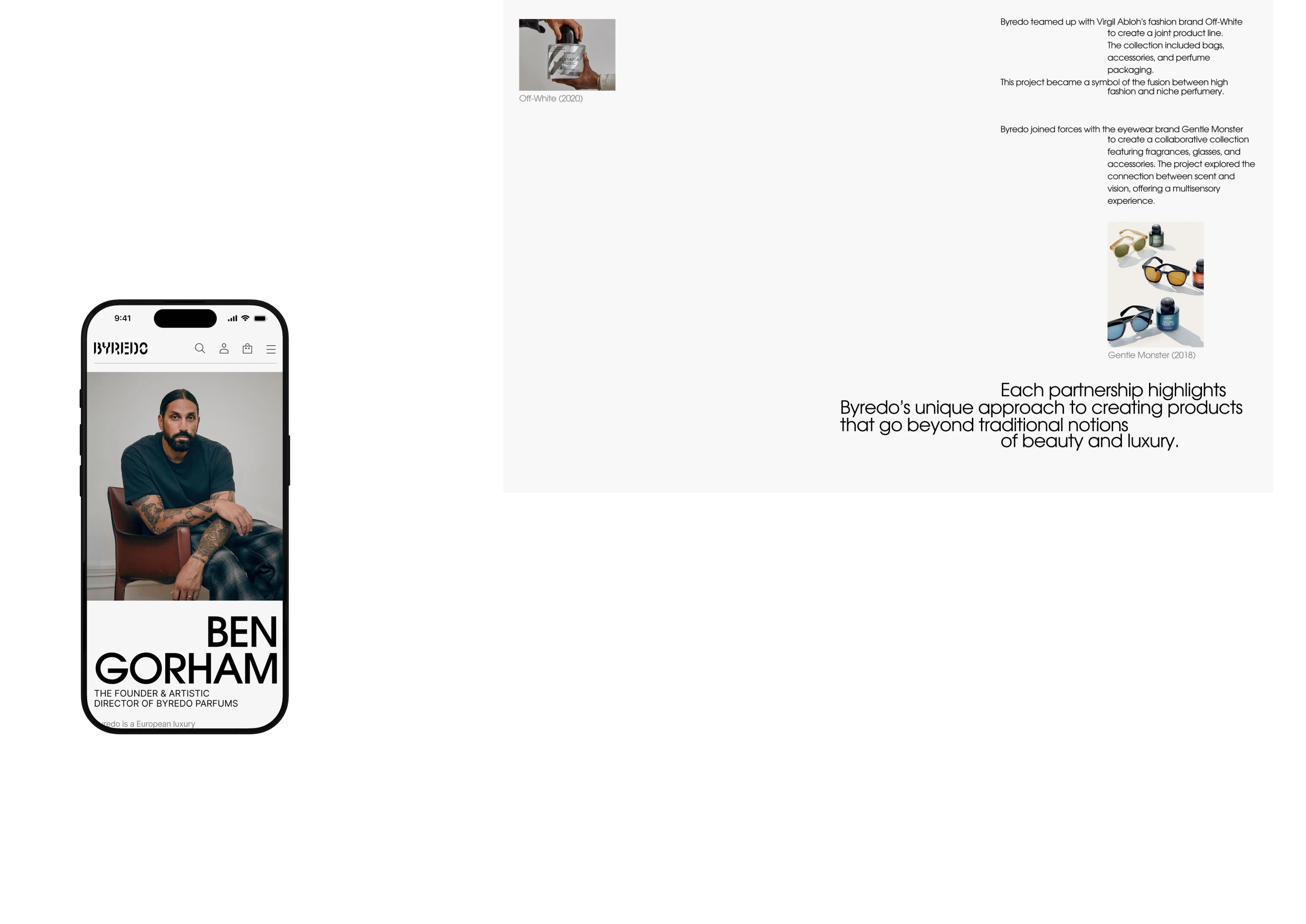 BYREDO WEBSITE REDESIGN CONCEPT/ UI/UX — Изображение №23 — Интерфейсы на Dprofile
