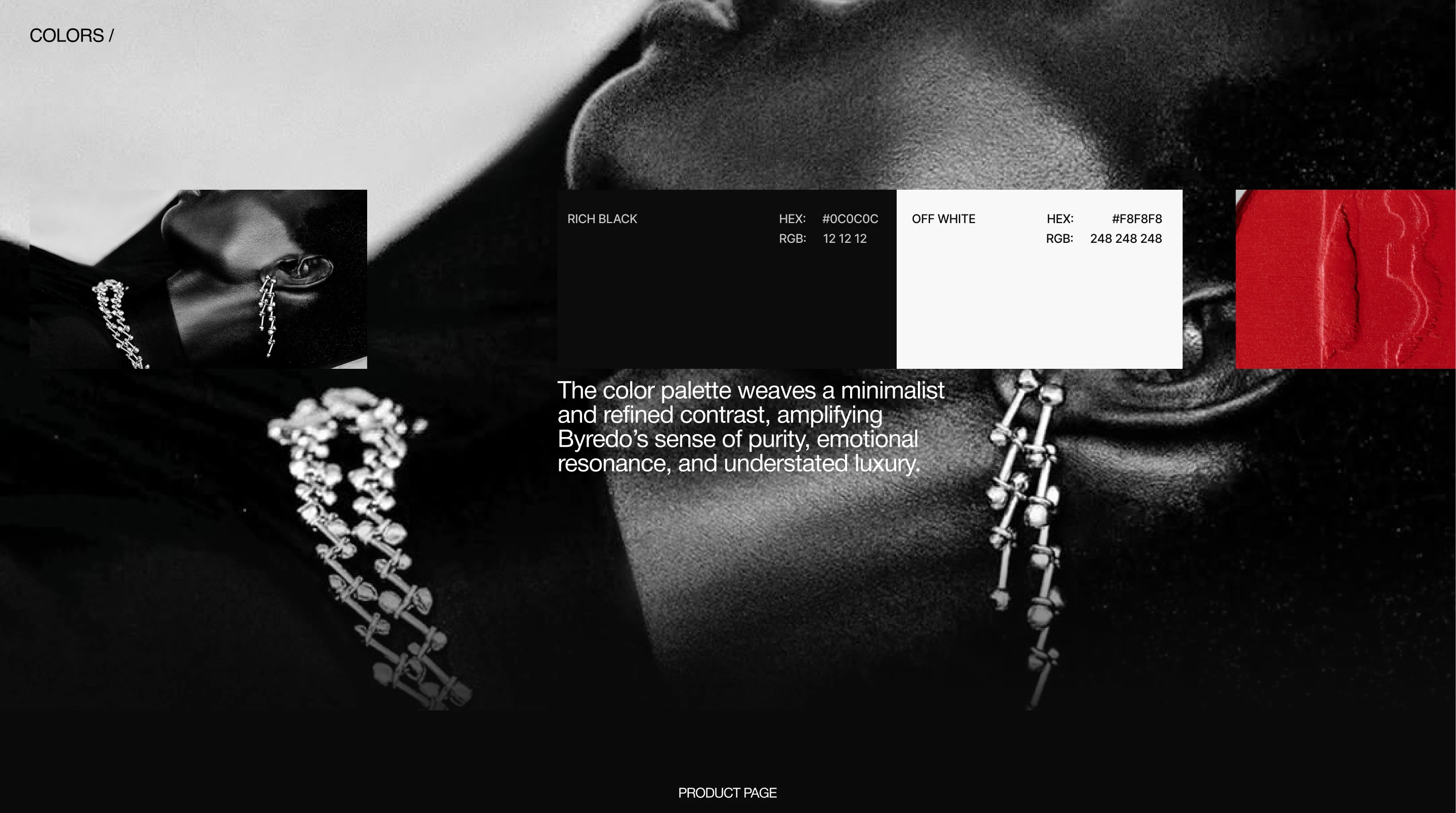 BYREDO WEBSITE REDESIGN CONCEPT/ UI/UX — Изображение №12 — Интерфейсы на Dprofile
