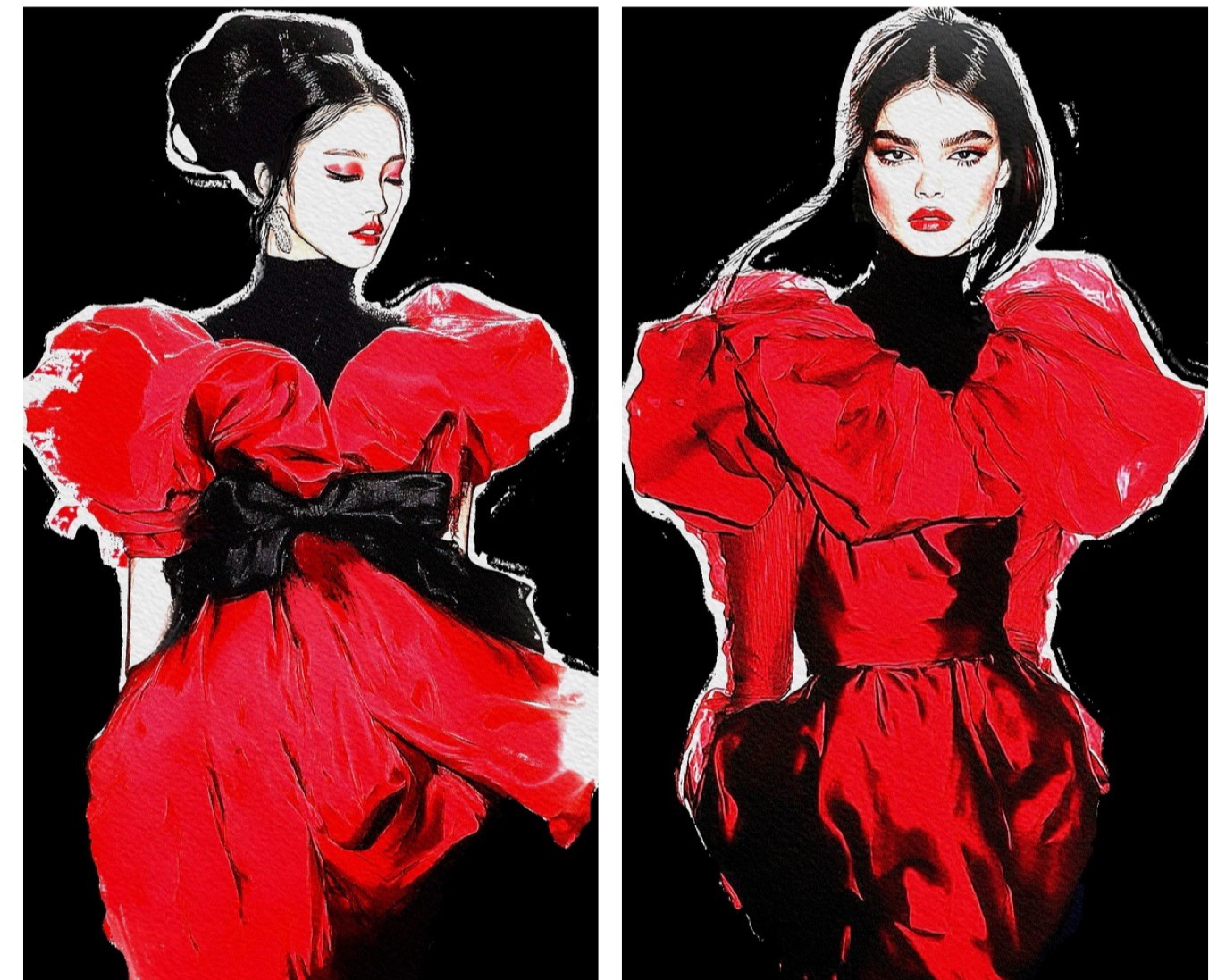 Fashion illustration на Dprofile