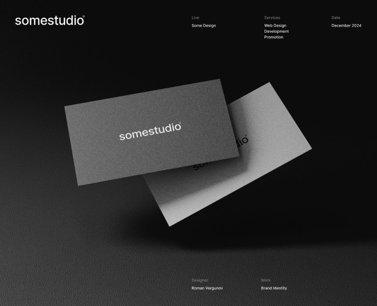 somestudio — digital agency — Брендинг на Dprofile