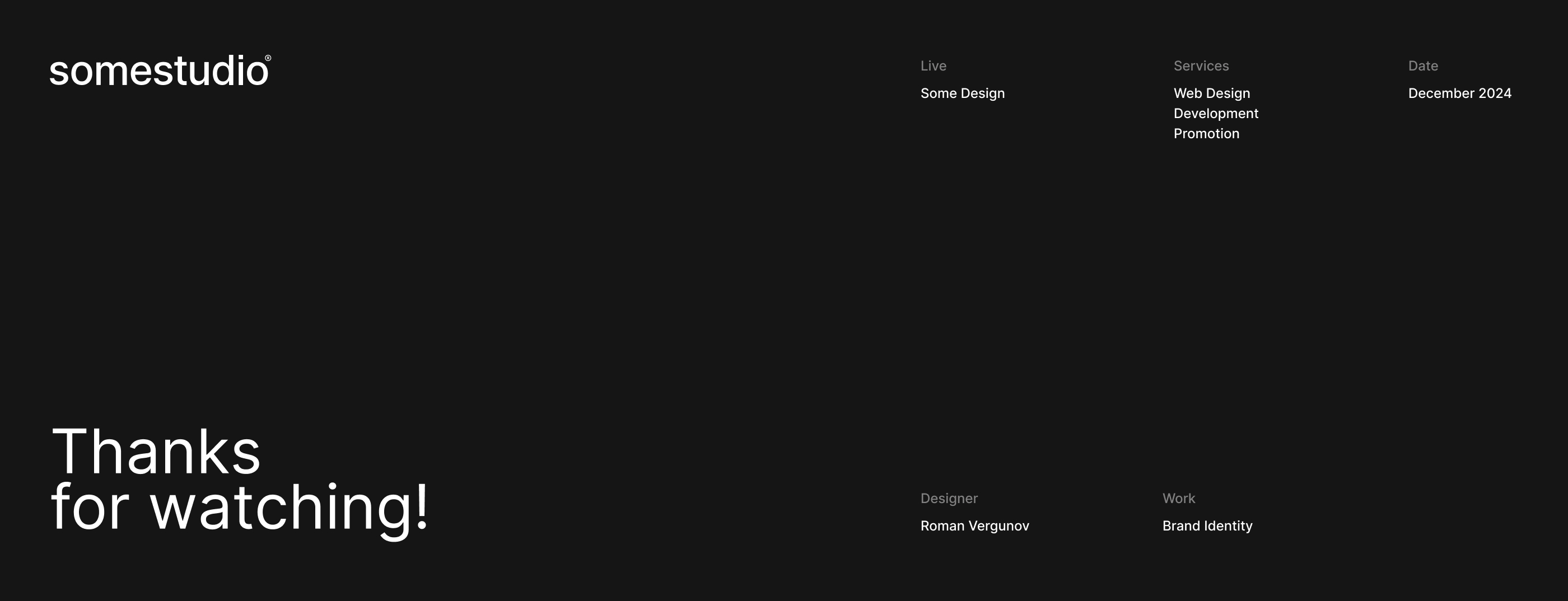 somestudio — digital agency — Изображение №14 — Брендинг на Dprofile
