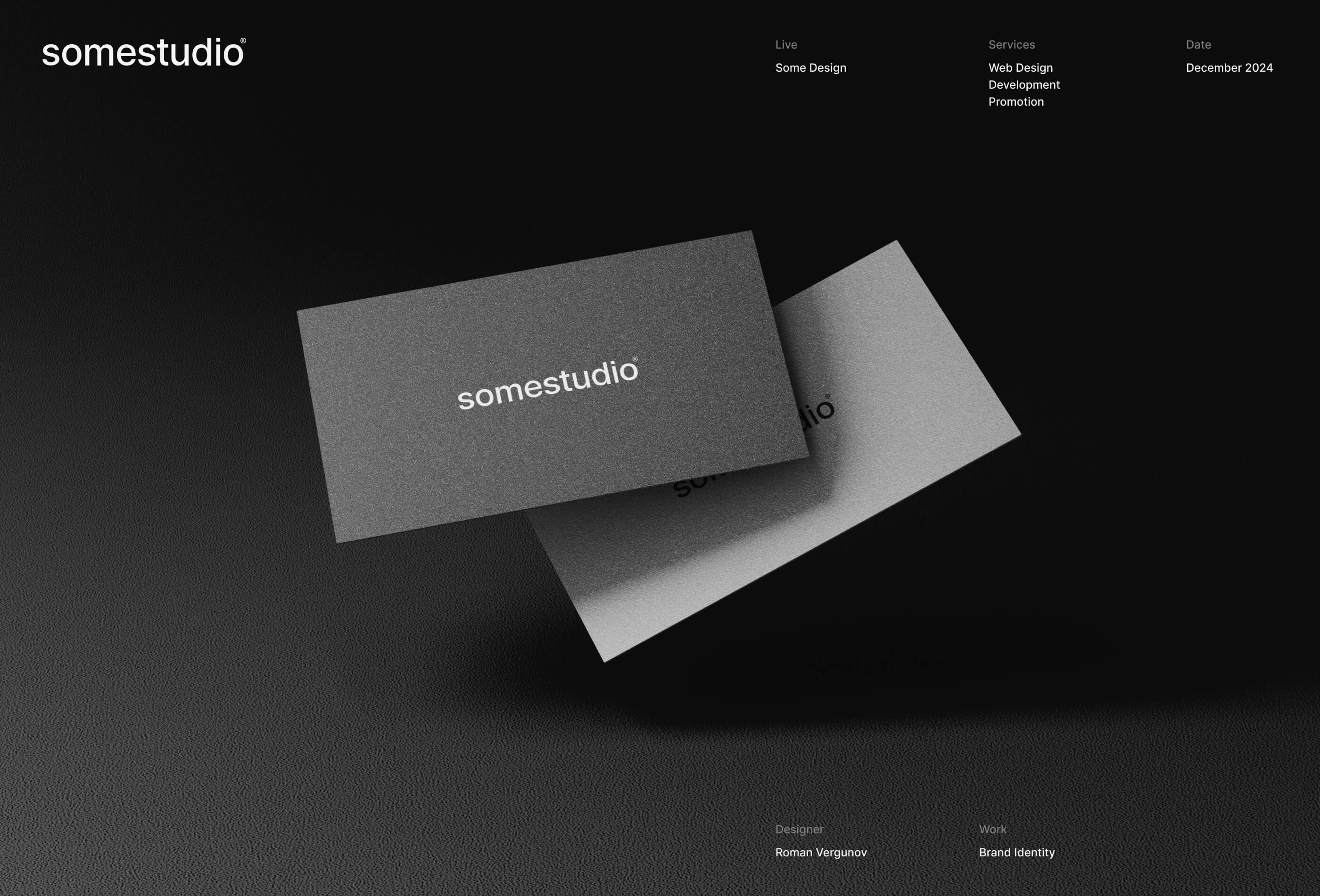 somestudio — digital agency — Изображение №1 — Брендинг на Dprofile