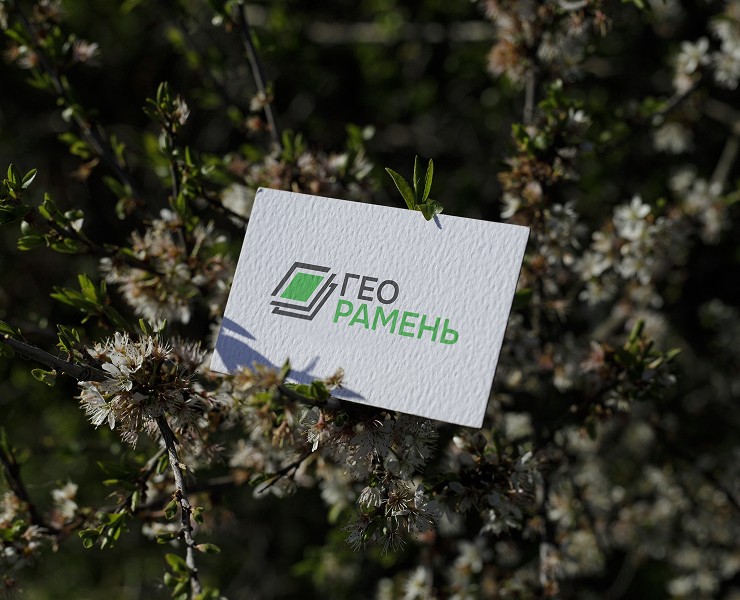 ГеоРамень — Геодезические и кадастровые услуги — Интерфейсы, Брендинг на Dprofile