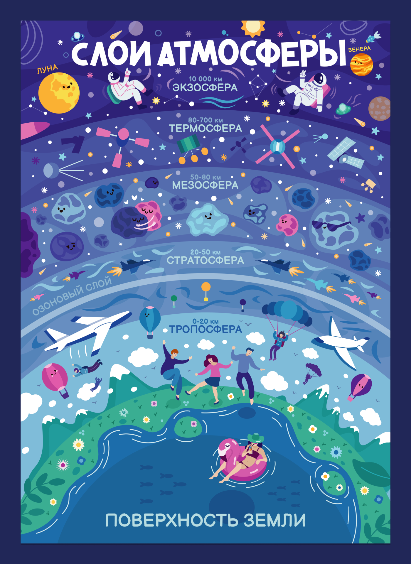 День космонавтики (постеры, иллюстрации) — Изображение №16 — Брендинг, Иллюстрация на Dprofile