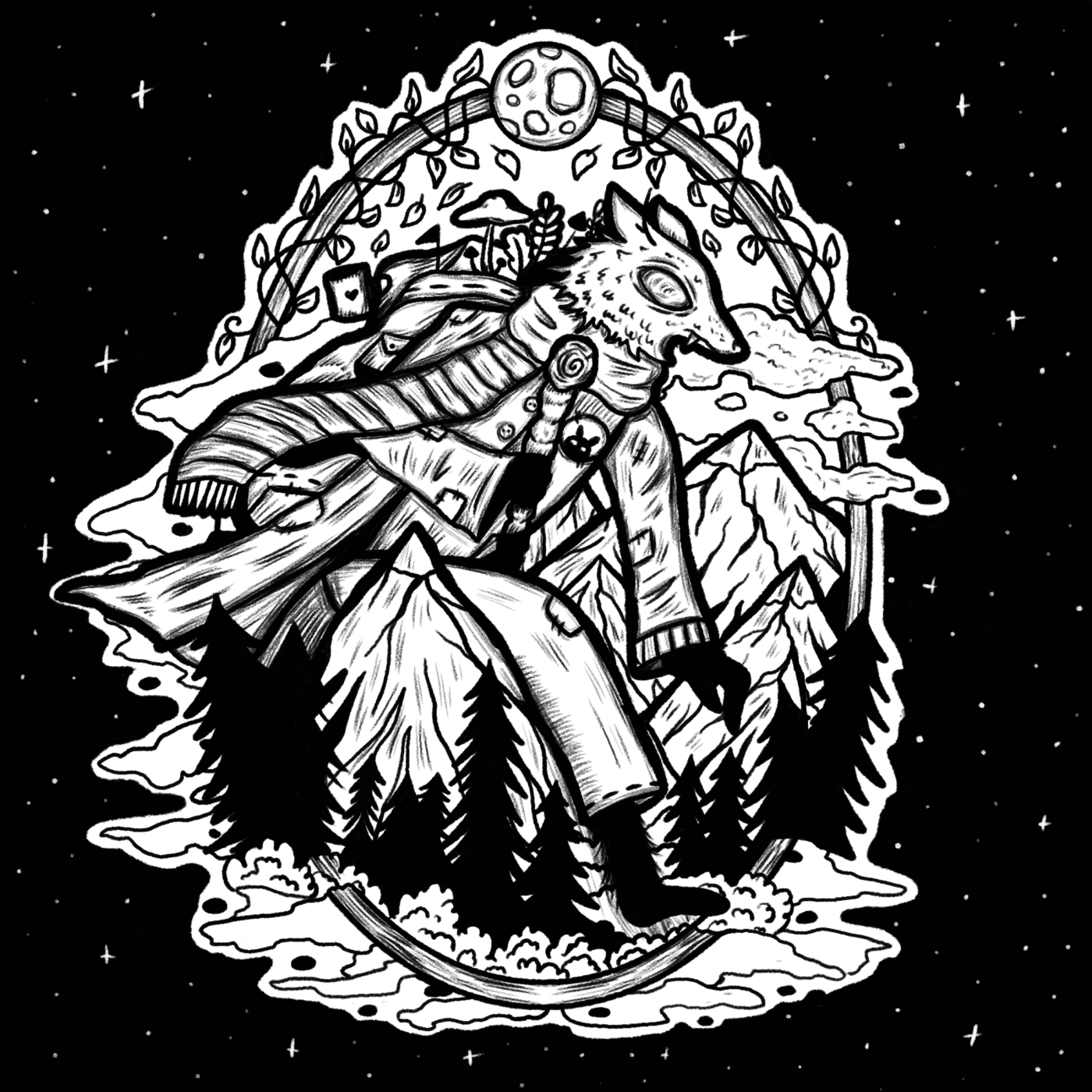 Inktober 2023 — Изображение №9 — Иллюстрация на Dprofile