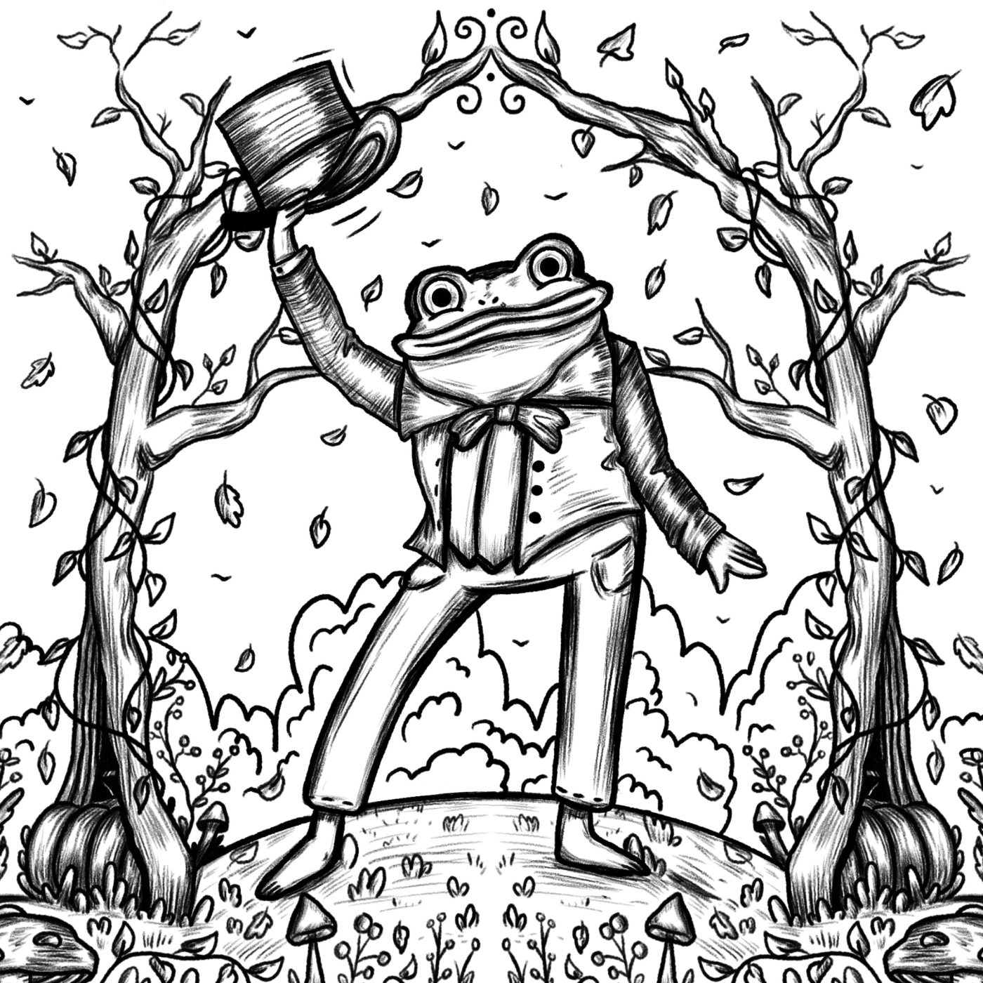 Inktober 2023 — Изображение №10 — Иллюстрация на Dprofile