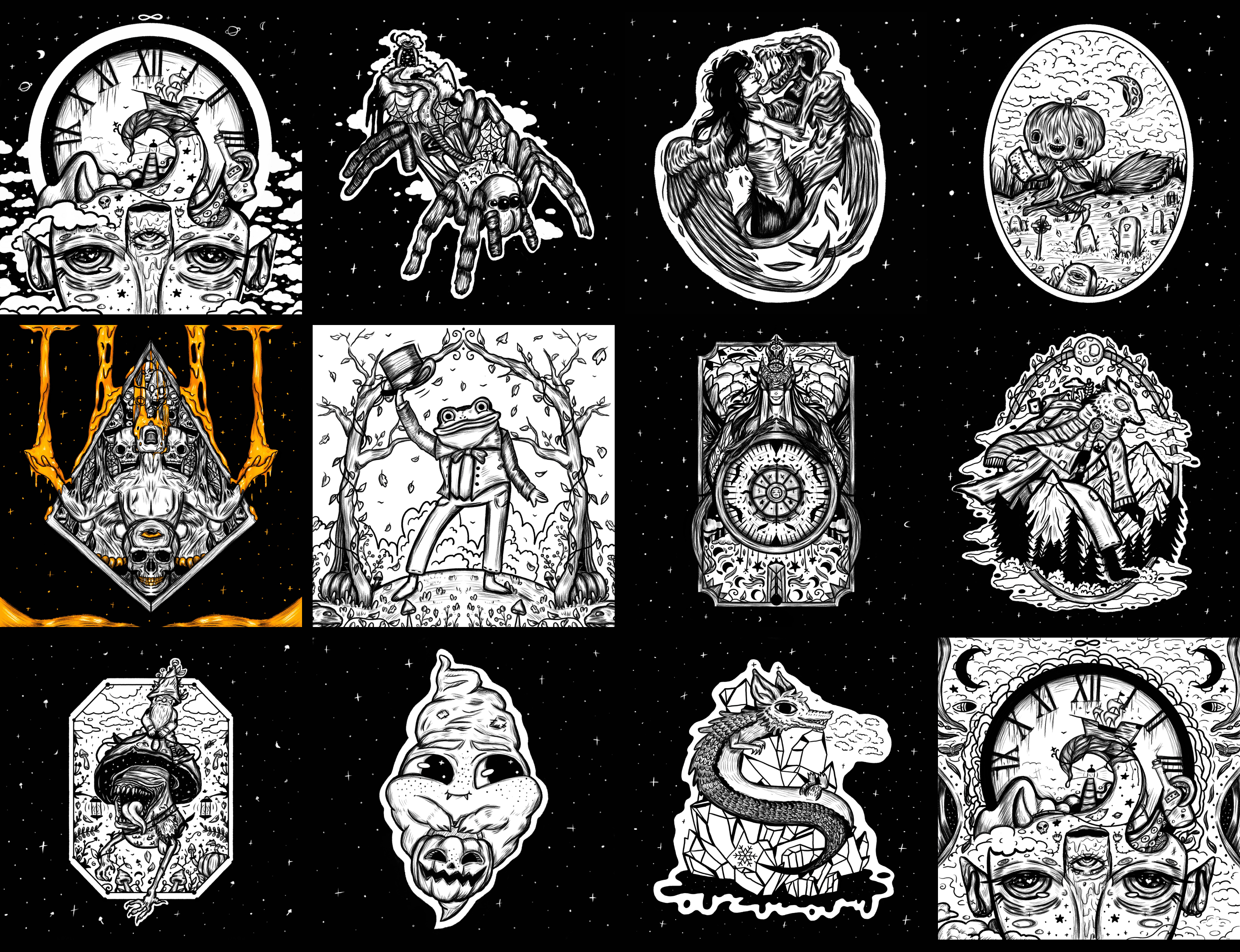 Inktober 2023 — Изображение №13 — Иллюстрация на Dprofile