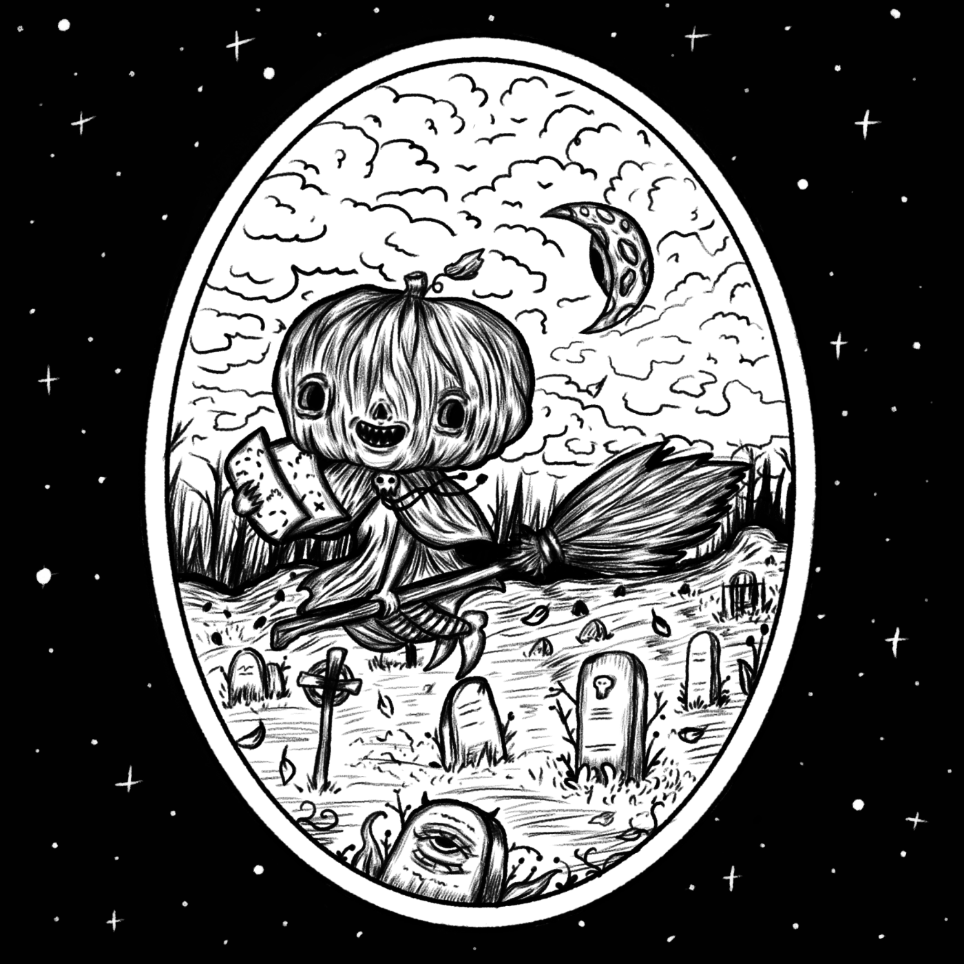 Inktober 2023 — Изображение №5 — Иллюстрация на Dprofile