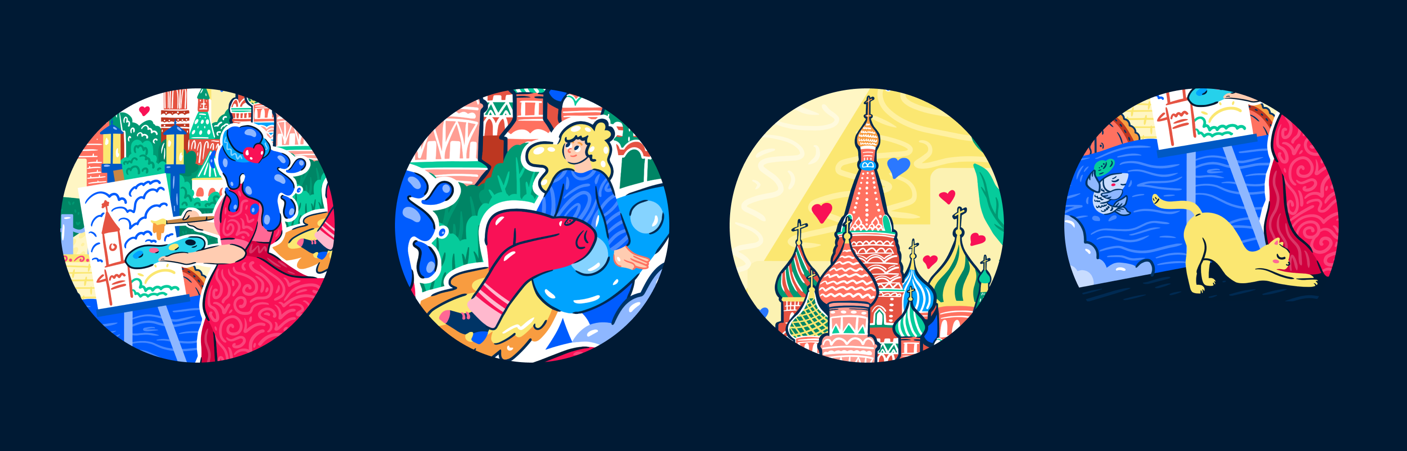 Ozon x Морда довольна (иллюстрации для мерча) — Изображение №40 — Брендинг, Иллюстрация на Dprofile