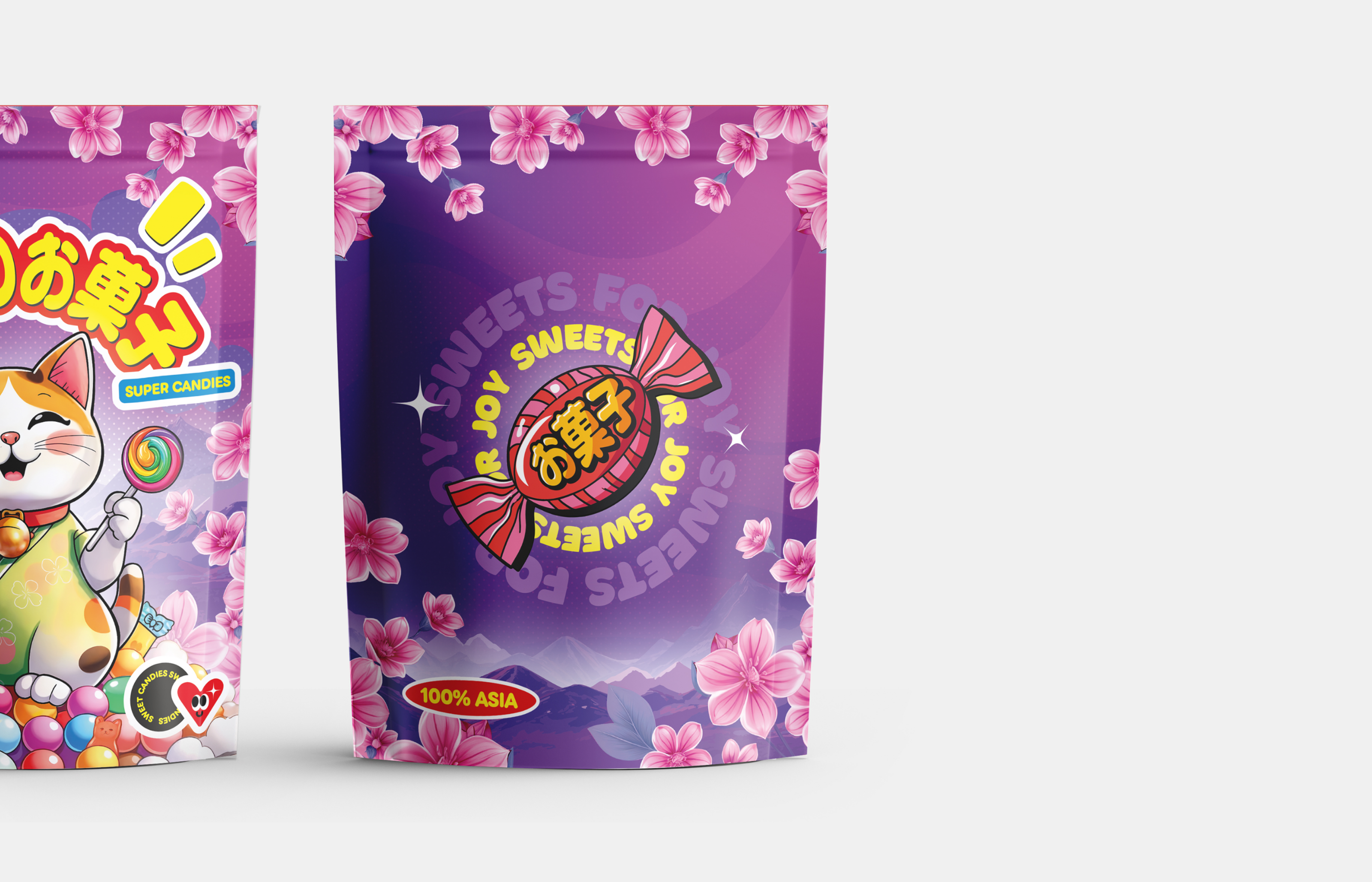 Asian sweets - дизайн упаковки — Изображение №5 — Брендинг, Иллюстрация на Dprofile