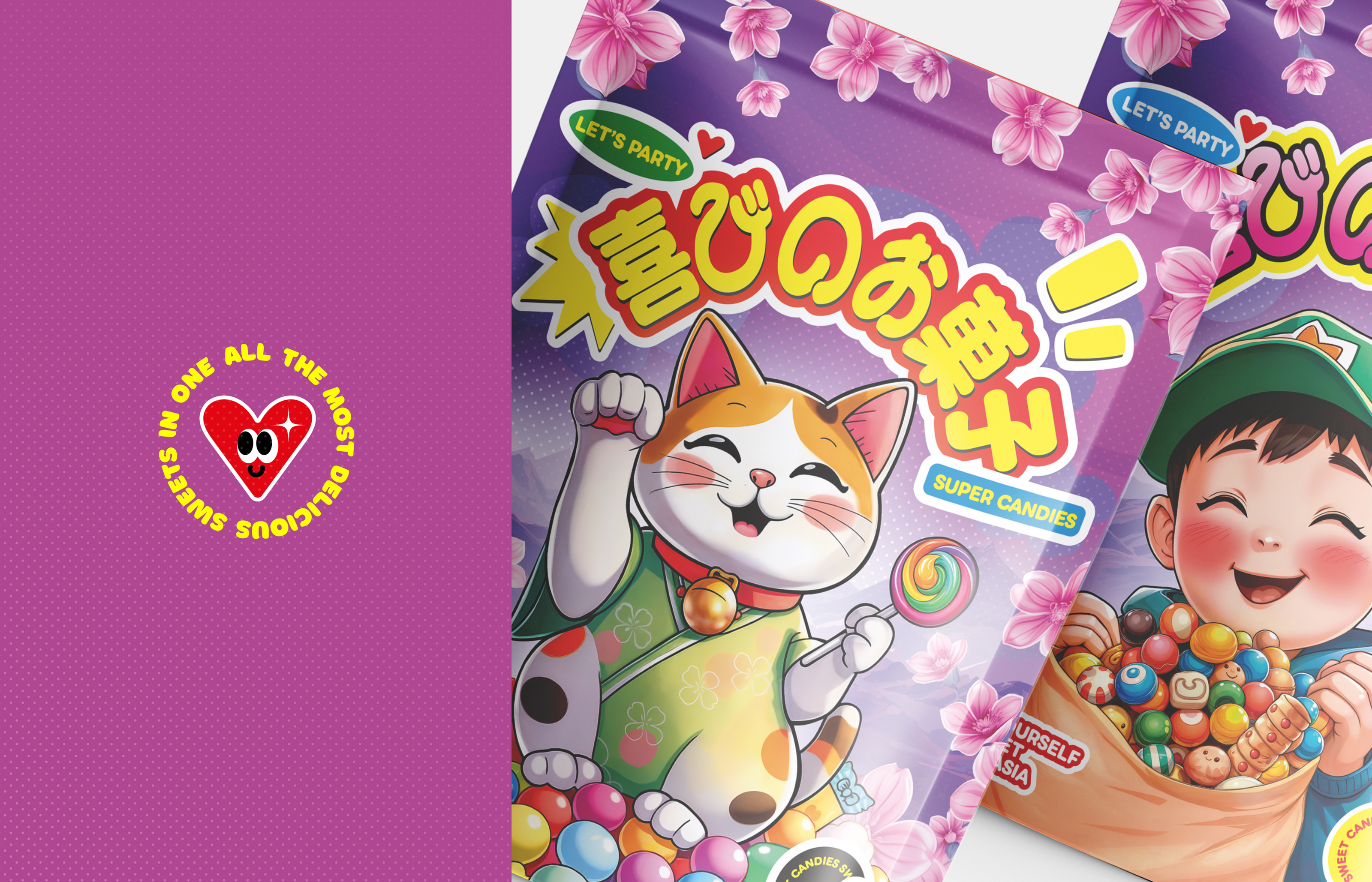 Asian sweets - дизайн упаковки — Изображение №4 — Брендинг, Иллюстрация на Dprofile