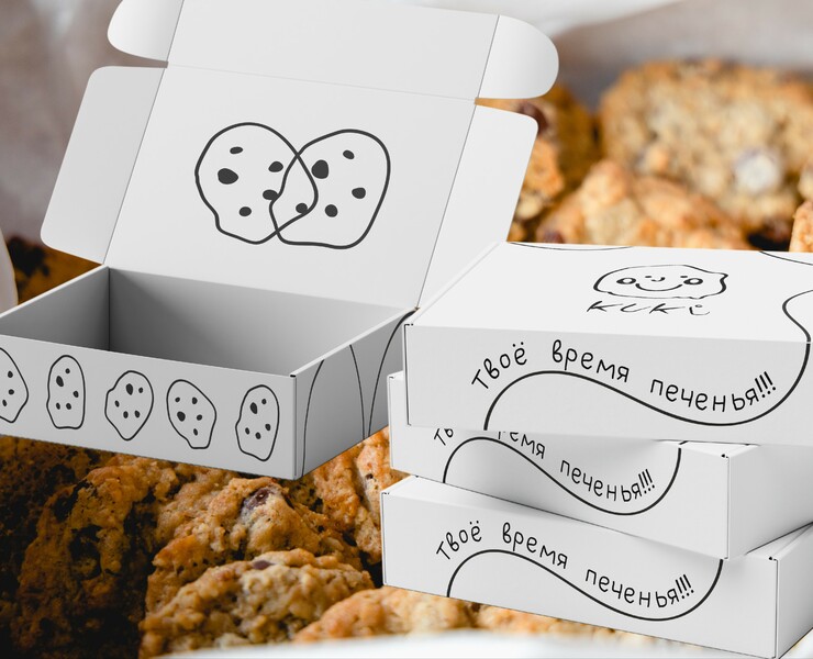 KUKI - cookie brand identity — Брендинг на Dprofile