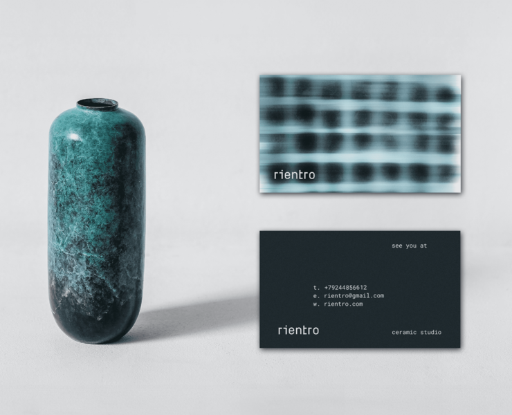 "Rientro" ceramic studio (branding) — Брендинг на Dprofile