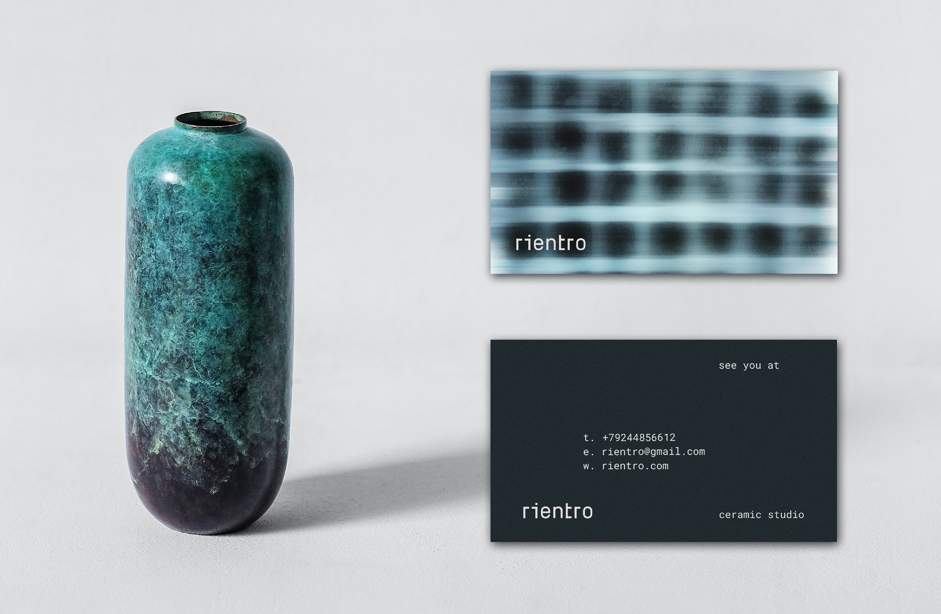 "Rientro" ceramic studio (branding) — Изображение №3 — Брендинг на Dprofile