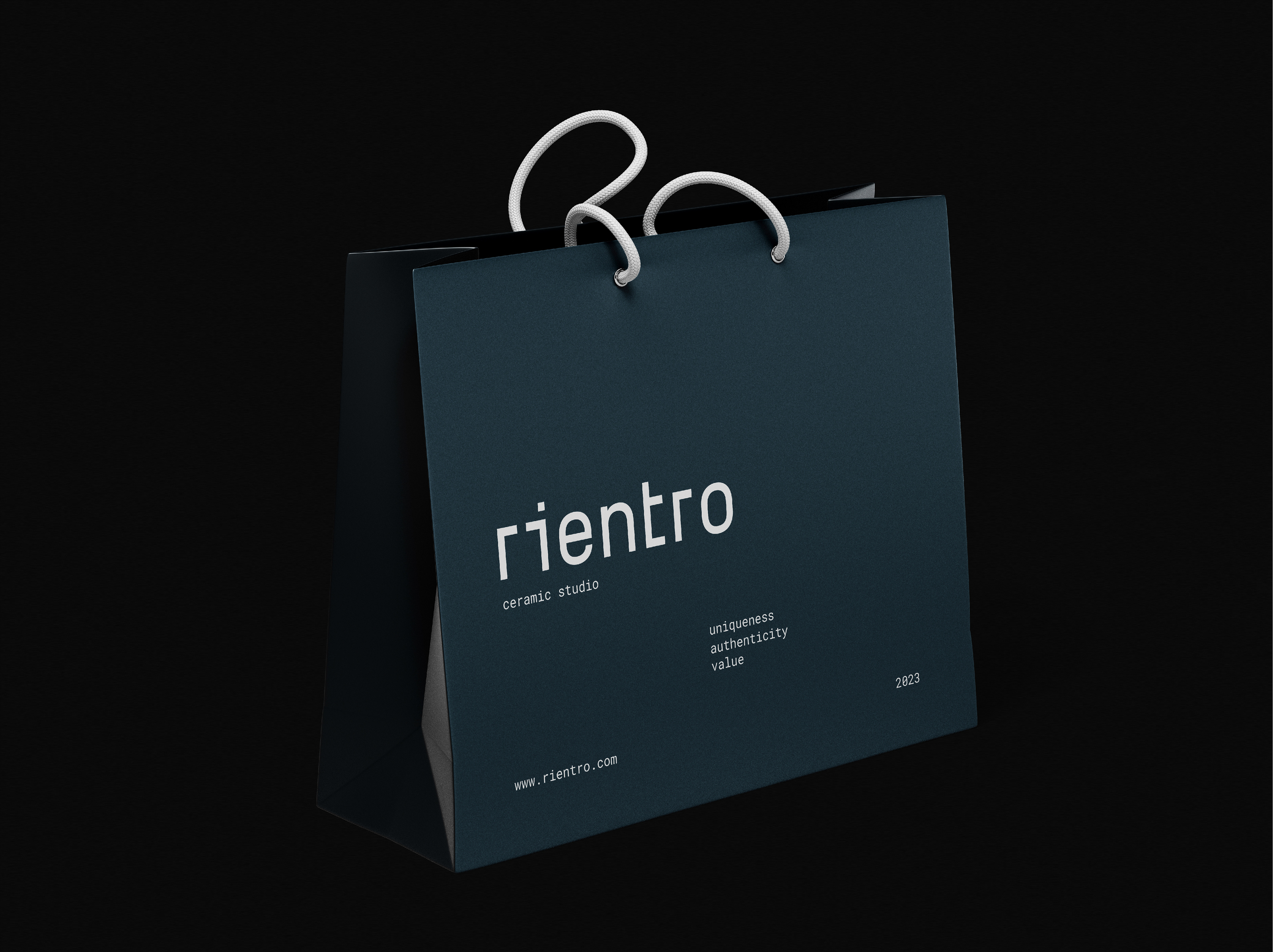 "Rientro" ceramic studio (branding) — Изображение №8 — Брендинг на Dprofile