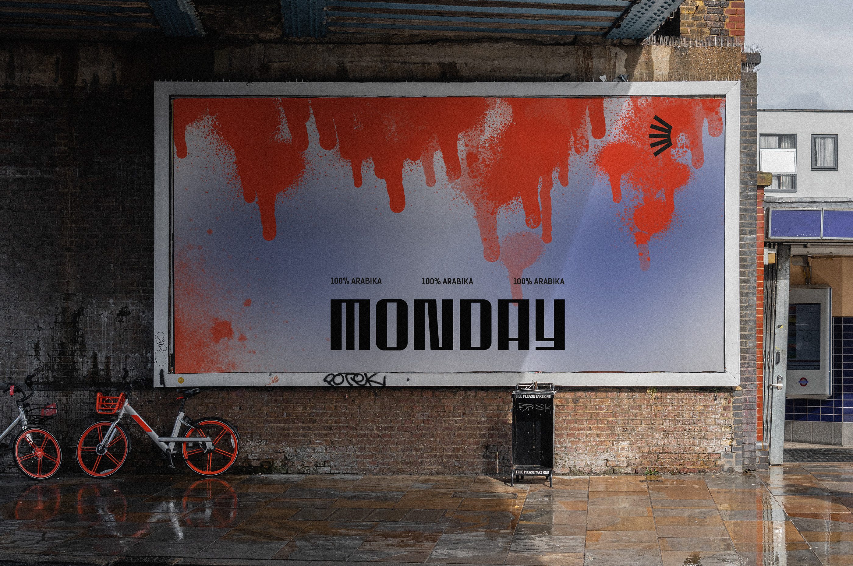 MONDAY coffee brand identity — Изображение №6 — Брендинг, Графика на Dprofile