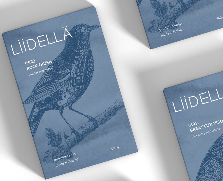 LIIDELLA - soap brand identity — Брендинг, Графика на Dprofile