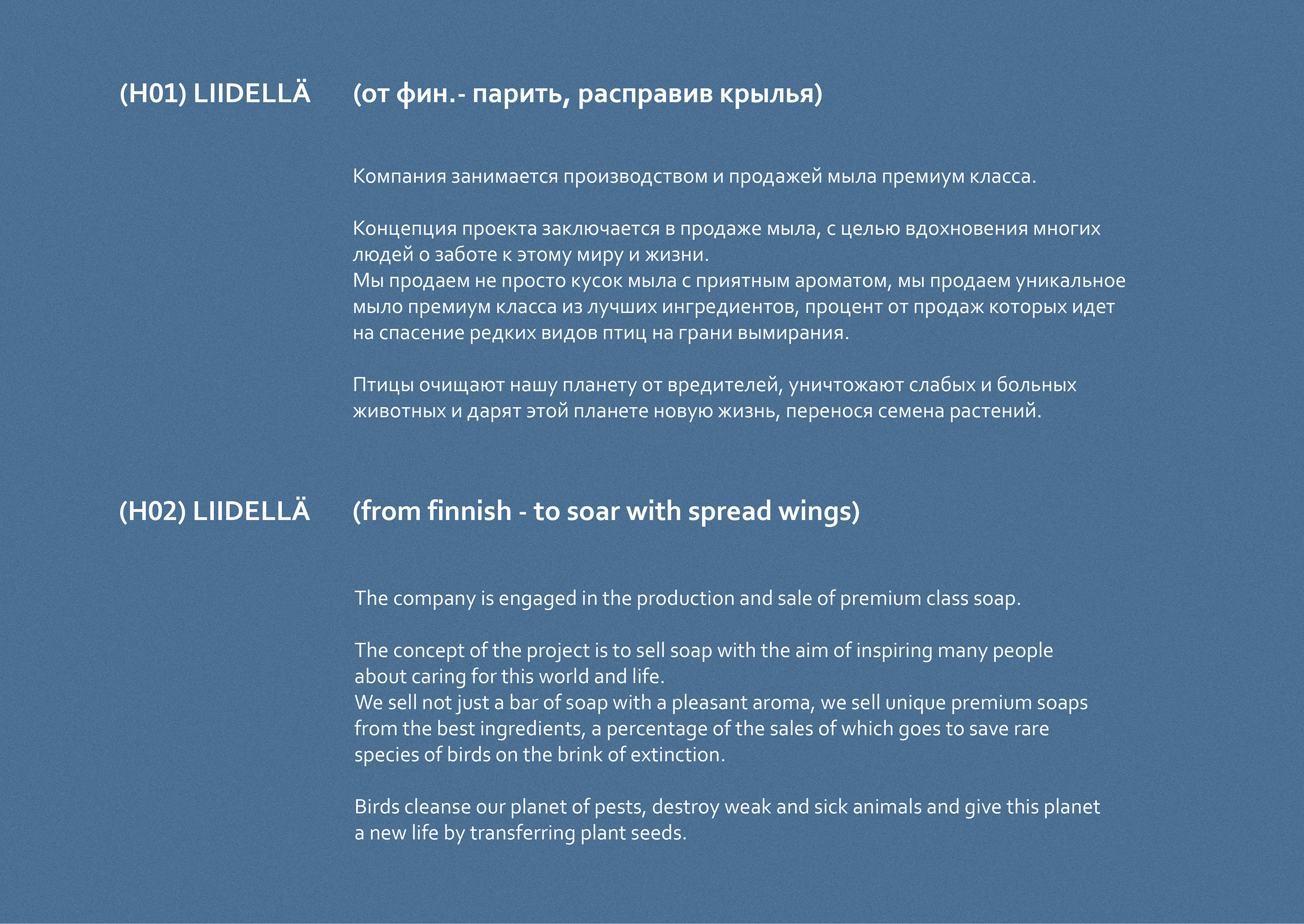LIIDELLA - soap brand identity — Изображение №4 — Брендинг, Графика на Dprofile