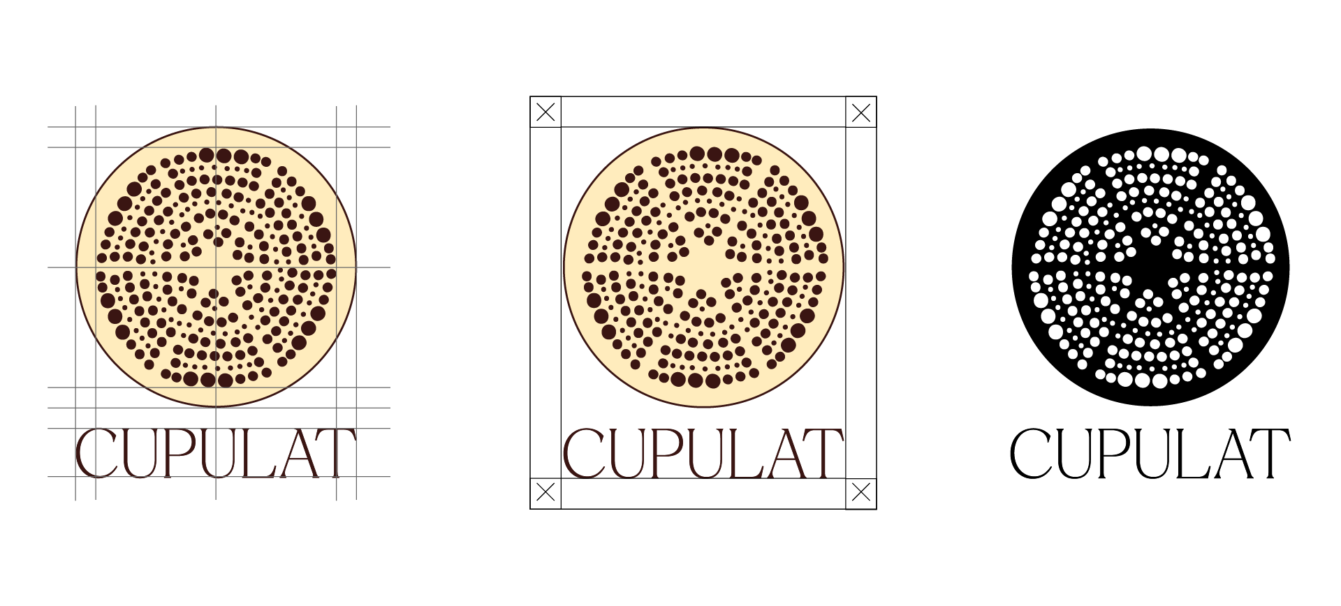 Логотип бренда шоколада CUPULAT — Изображение №2 — Брендинг на Dprofile