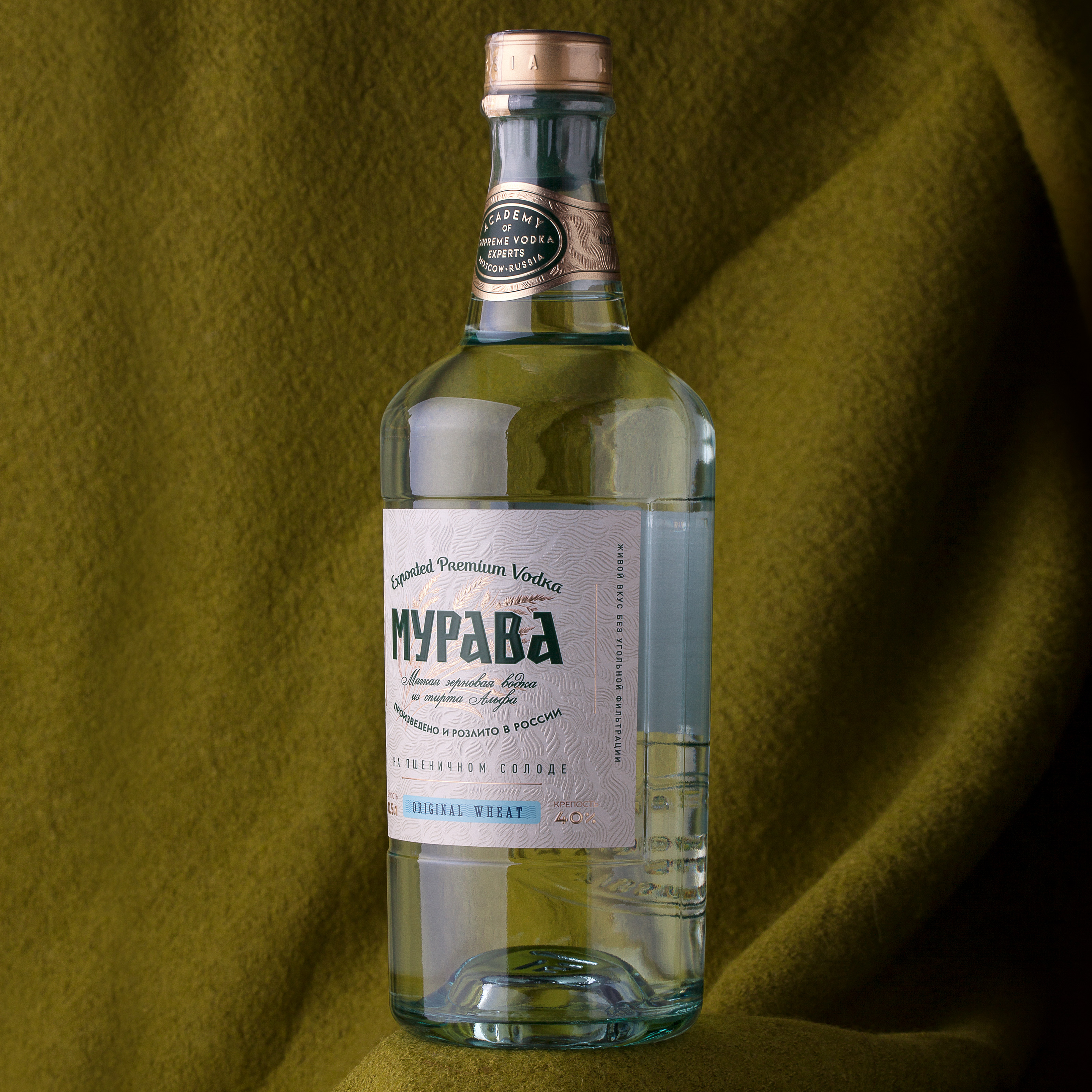 Водка МУРАВА. Дизайн упаковки. — Изображение №1 — Брендинг на Dprofile