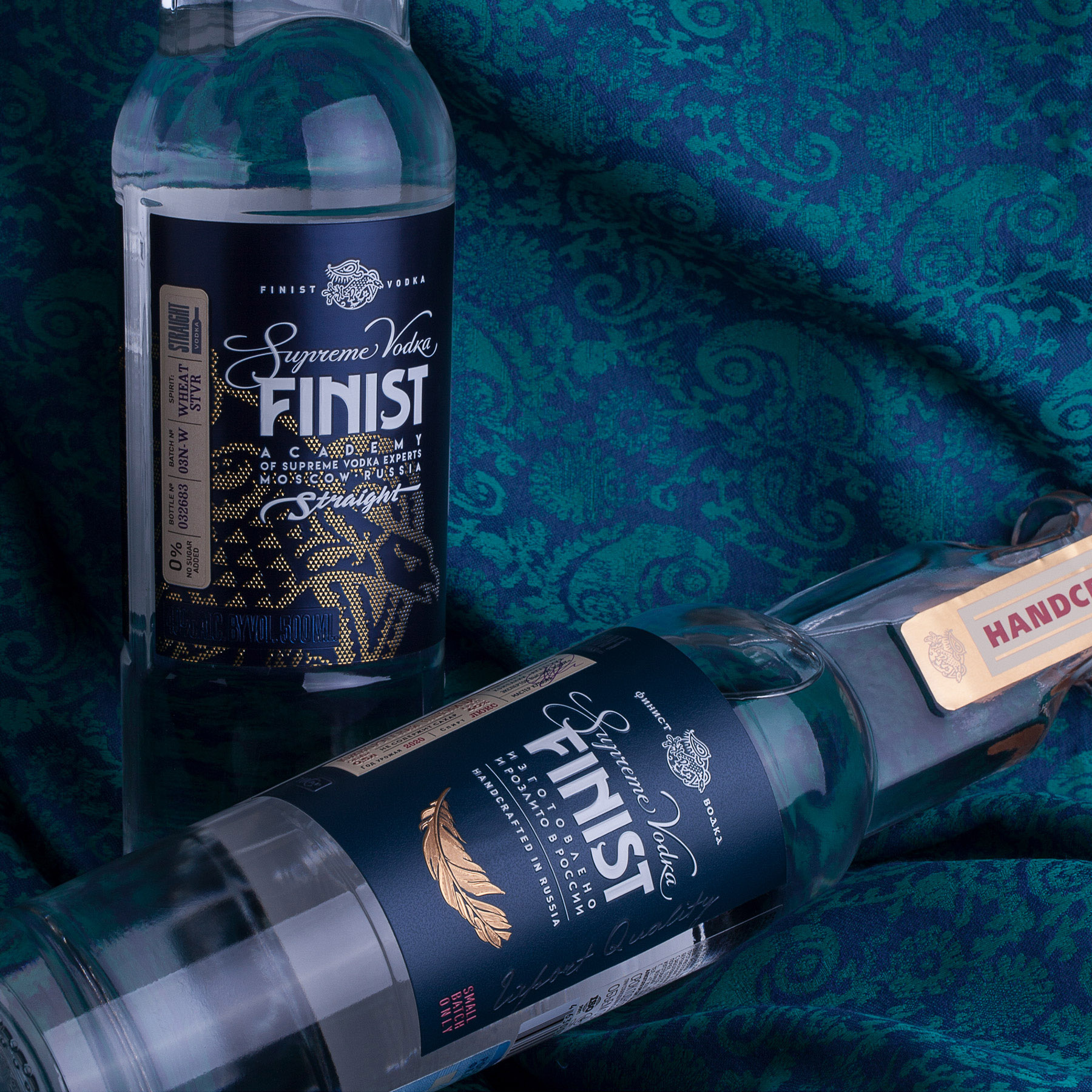FINIST Supreme Vodka — Изображение №2 — Брендинг, Графика на Dprofile
