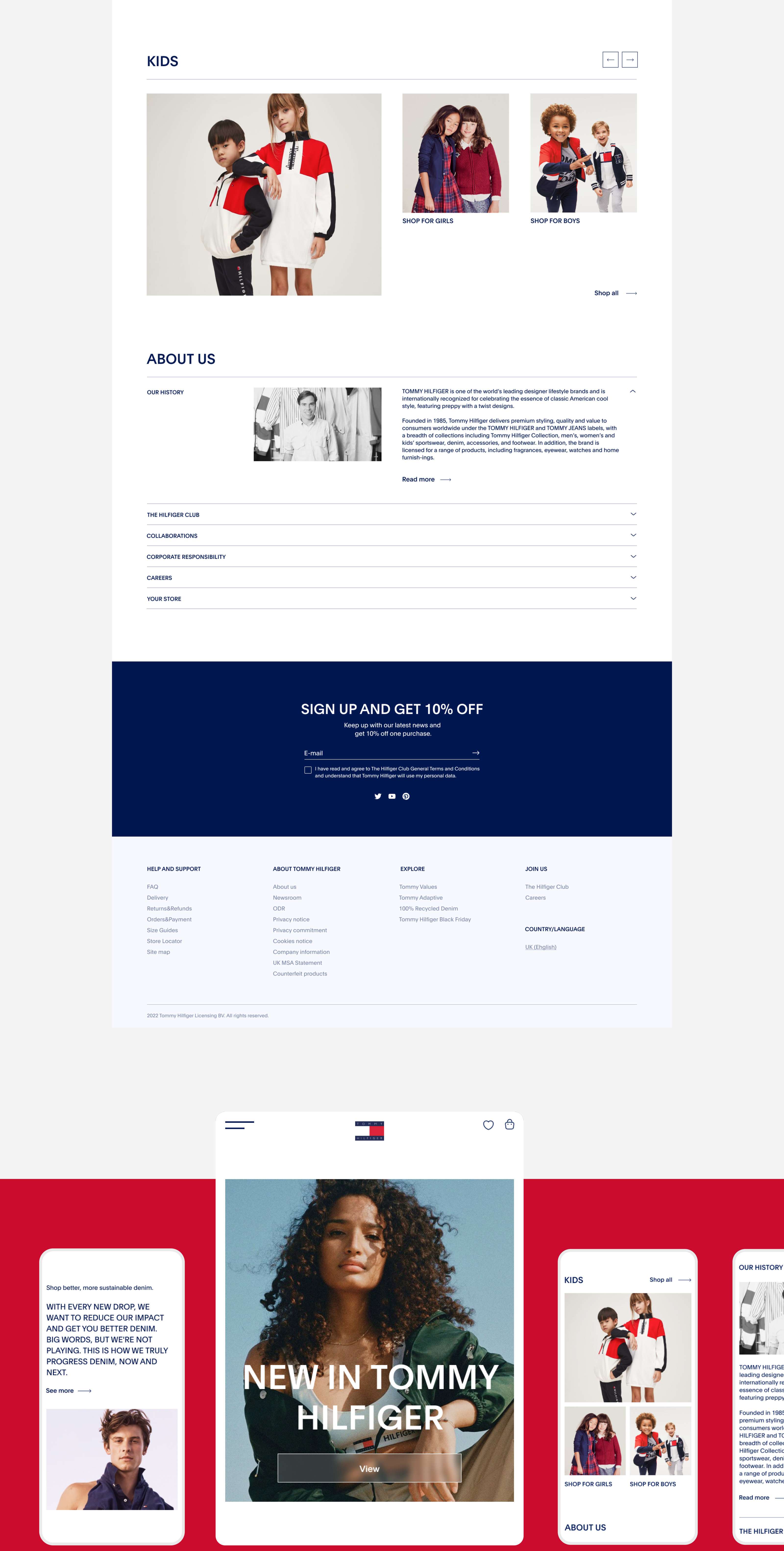 TOMMY HILFIGER — Изображение №3 — Интерфейсы на Dprofile