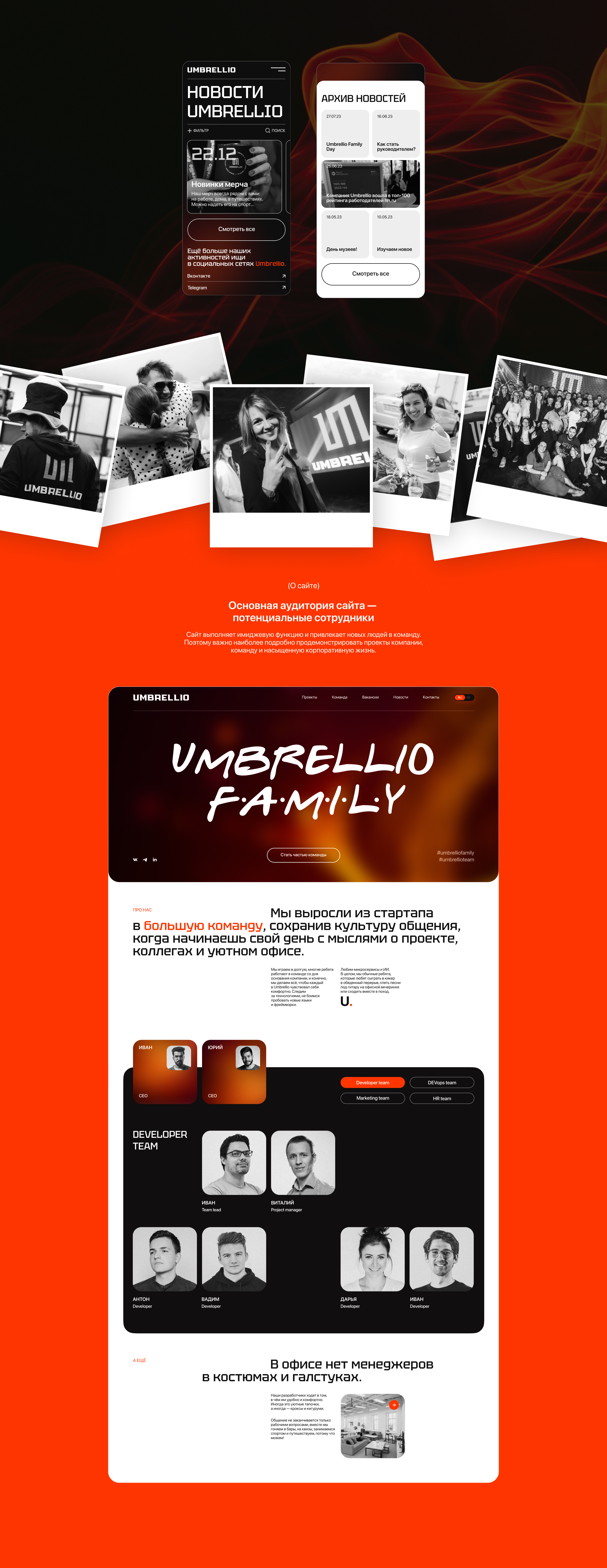 UMBRELLIO — Изображение №4 — Интерфейсы на Dprofile