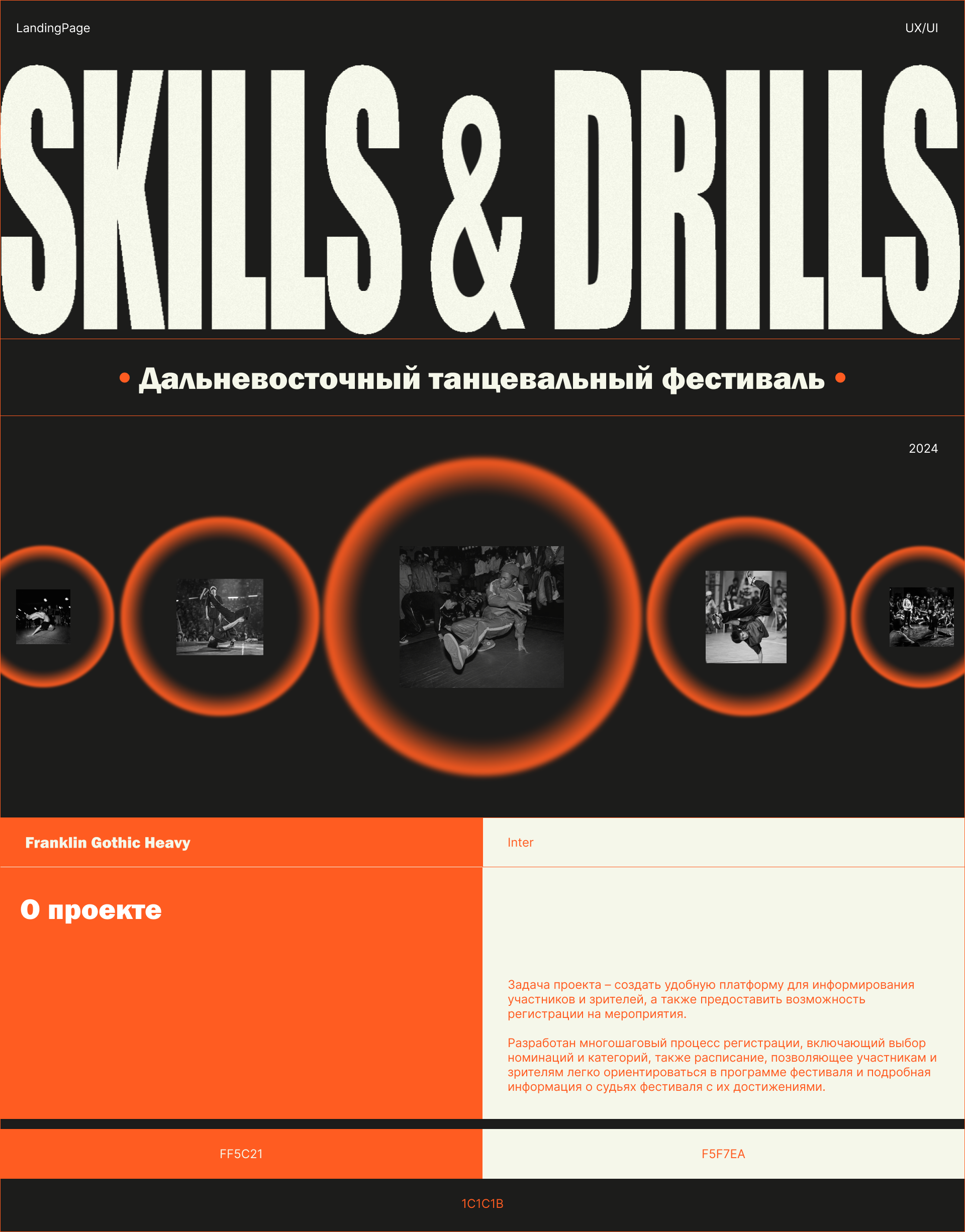Skills&Drills|Дальневосточный танцевальный фестиваль — Изображение №1 — Интерфейсы на Dprofile