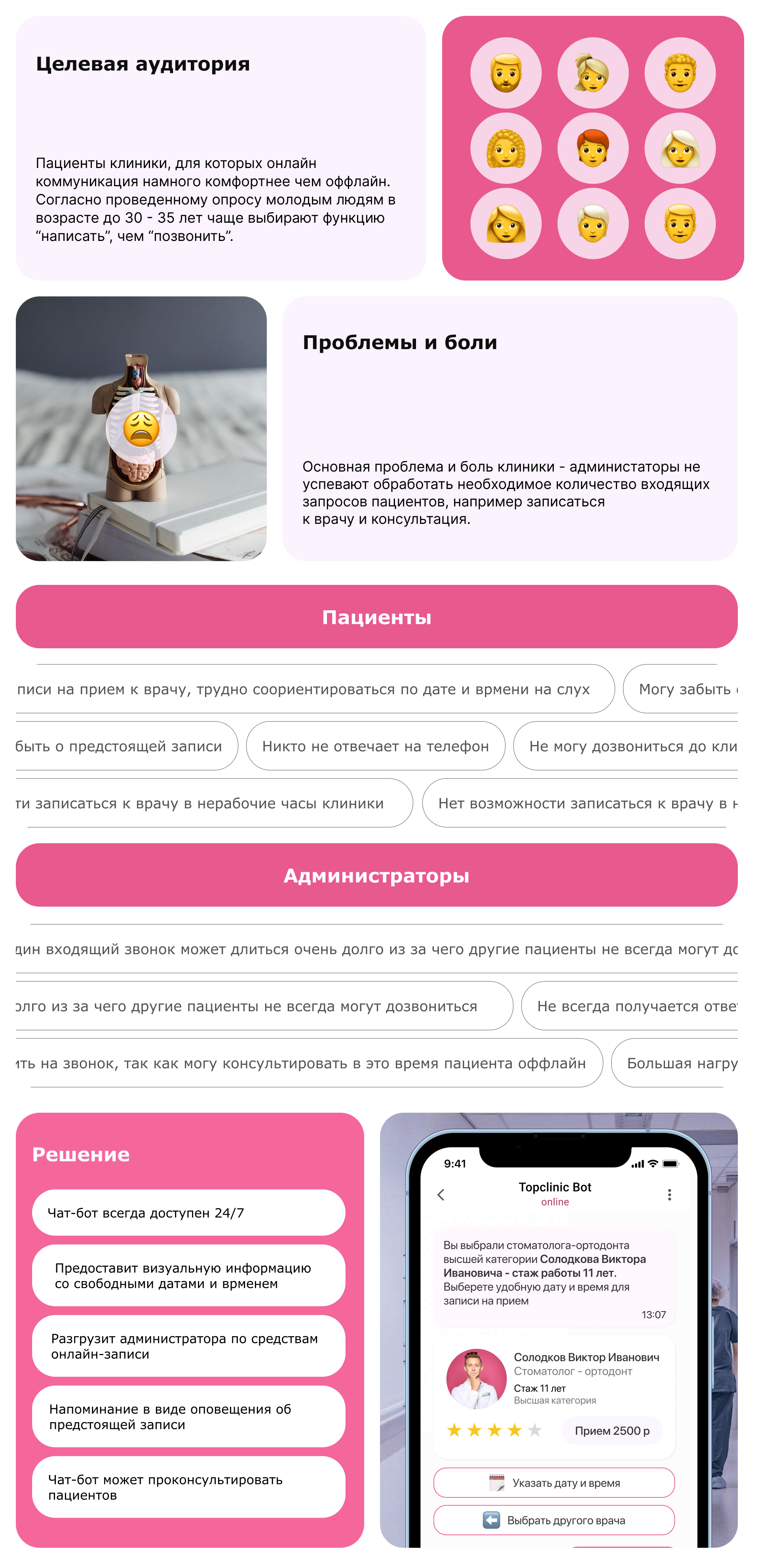 Онлайн-запись на прием к врачу — Изображение №4 — Интерфейсы на Dprofile