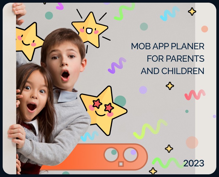 Mobile App приложение планер для детей — Интерфейсы, Анимация на Dprofile
