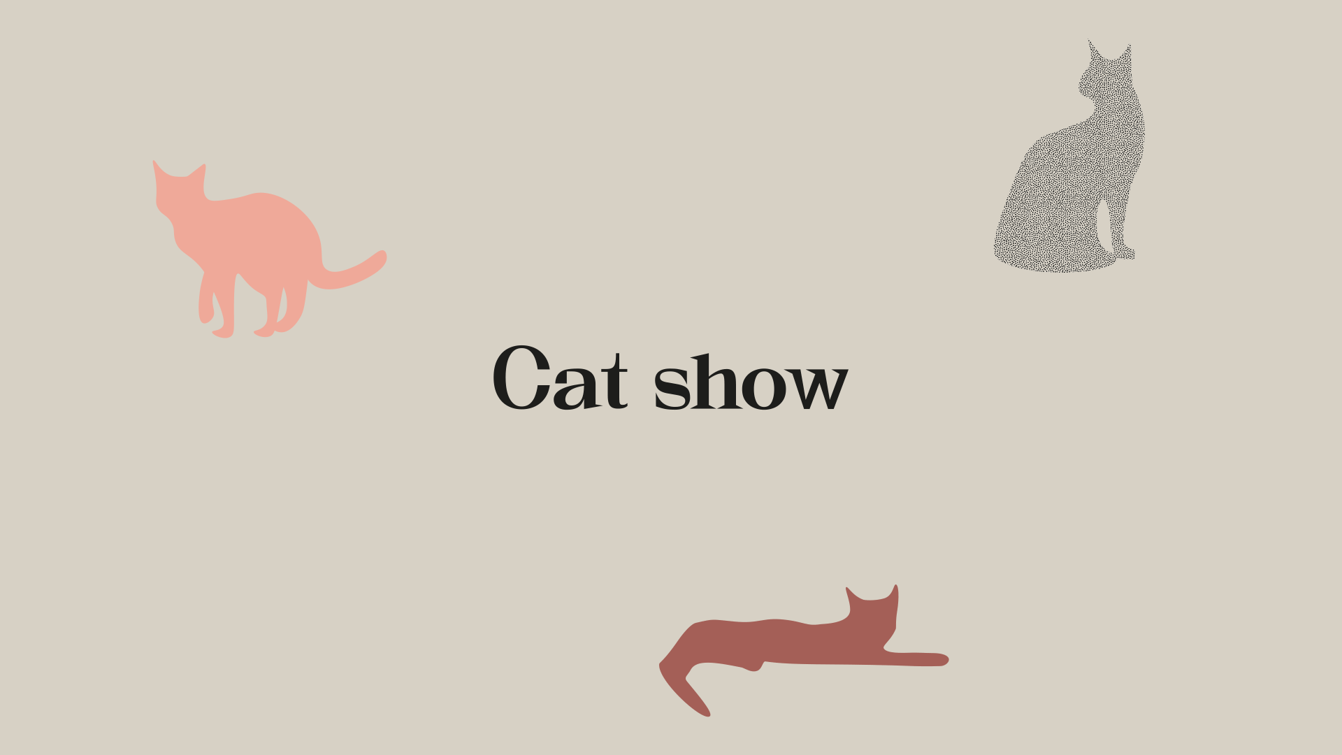 CAT SHOW айдентика — Изображение №1 — Брендинг, Иллюстрация на Dprofile