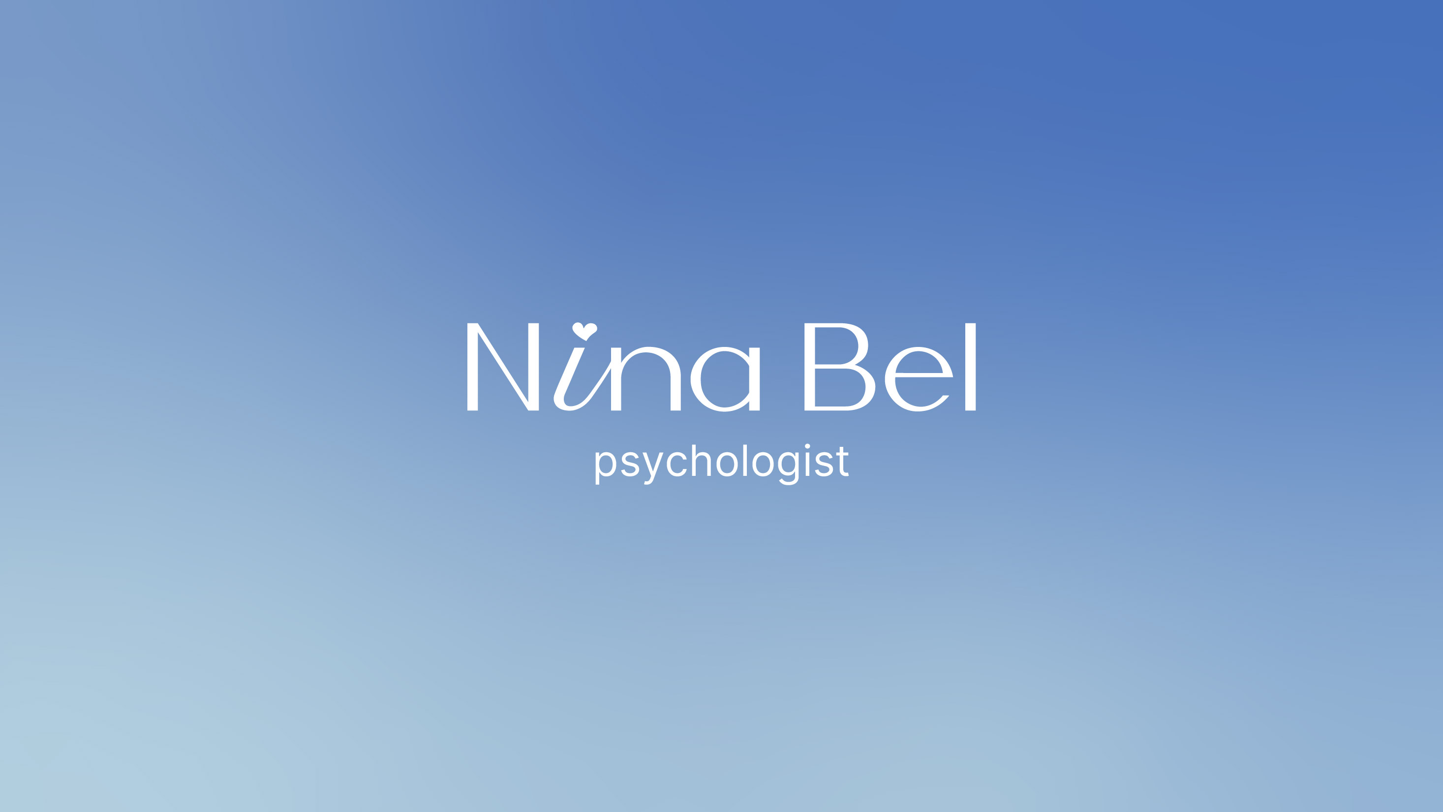 NINA BELOVA айдентика — Изображение №1 — Брендинг, Графика на Dprofile