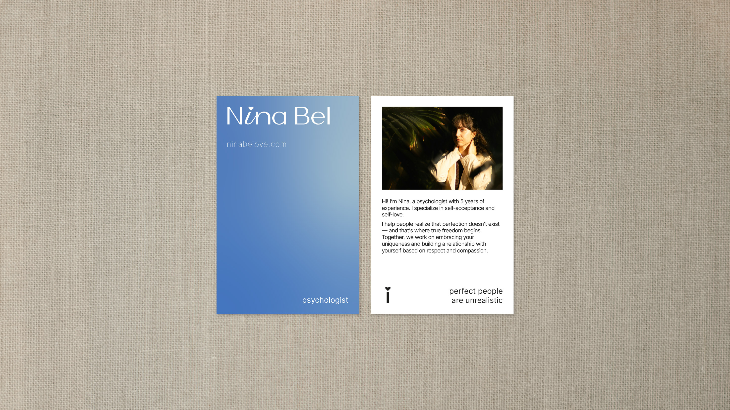 NINA BELOVA айдентика — Изображение №6 — Брендинг, Графика на Dprofile