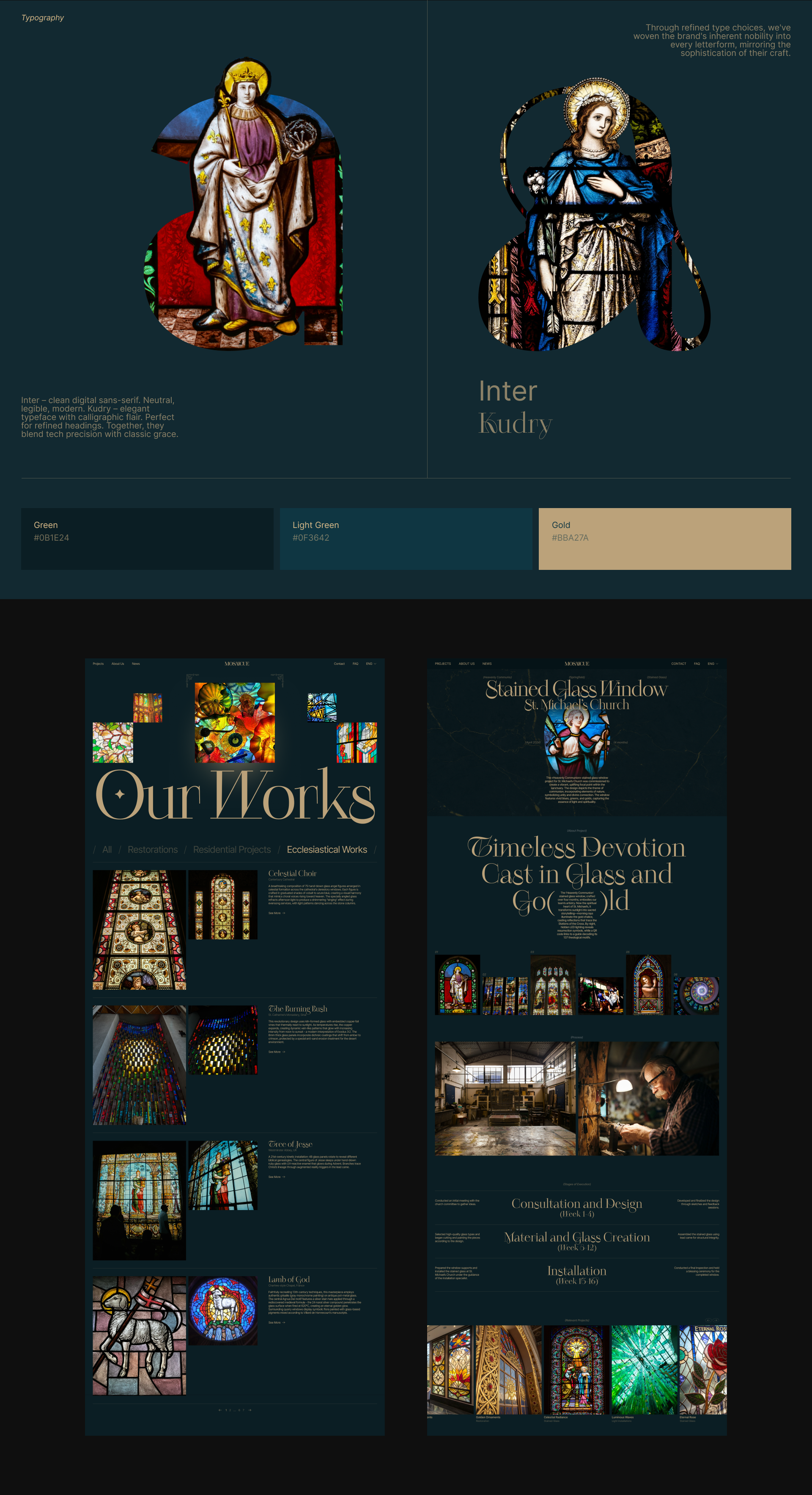 Mosaicue | Corporate website — Изображение №4 — Интерфейсы, Анимация на Dprofile