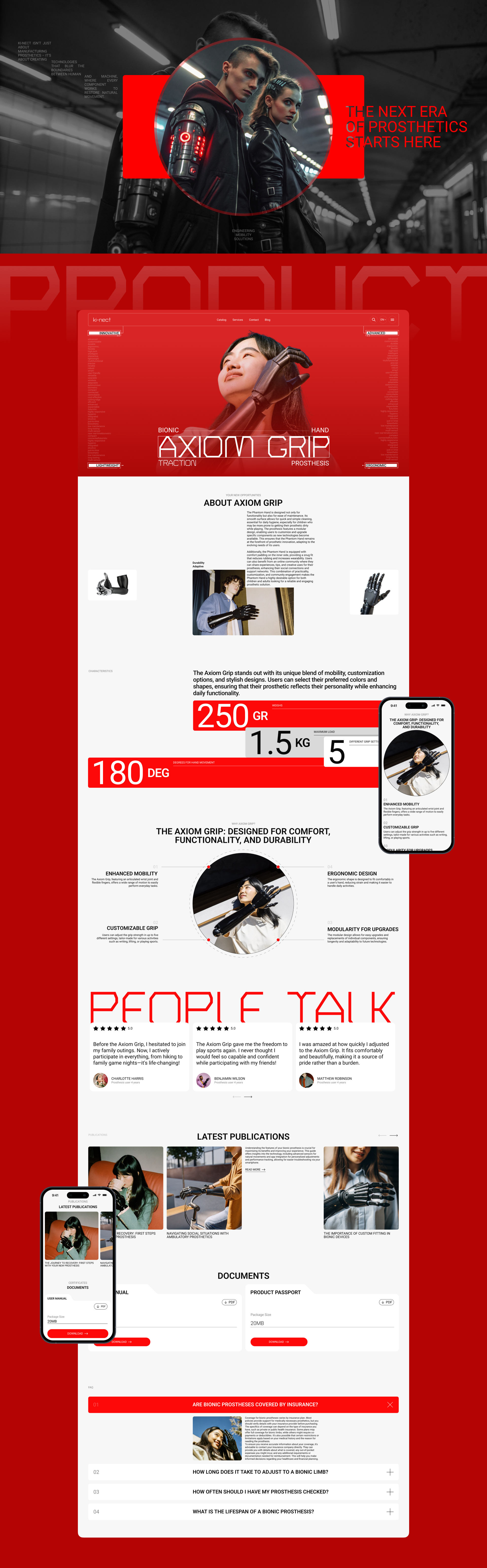 KI-NECT | Корпоративный сайт | UX/UI Design — Изображение №5 — Интерфейсы, Анимация на Dprofile