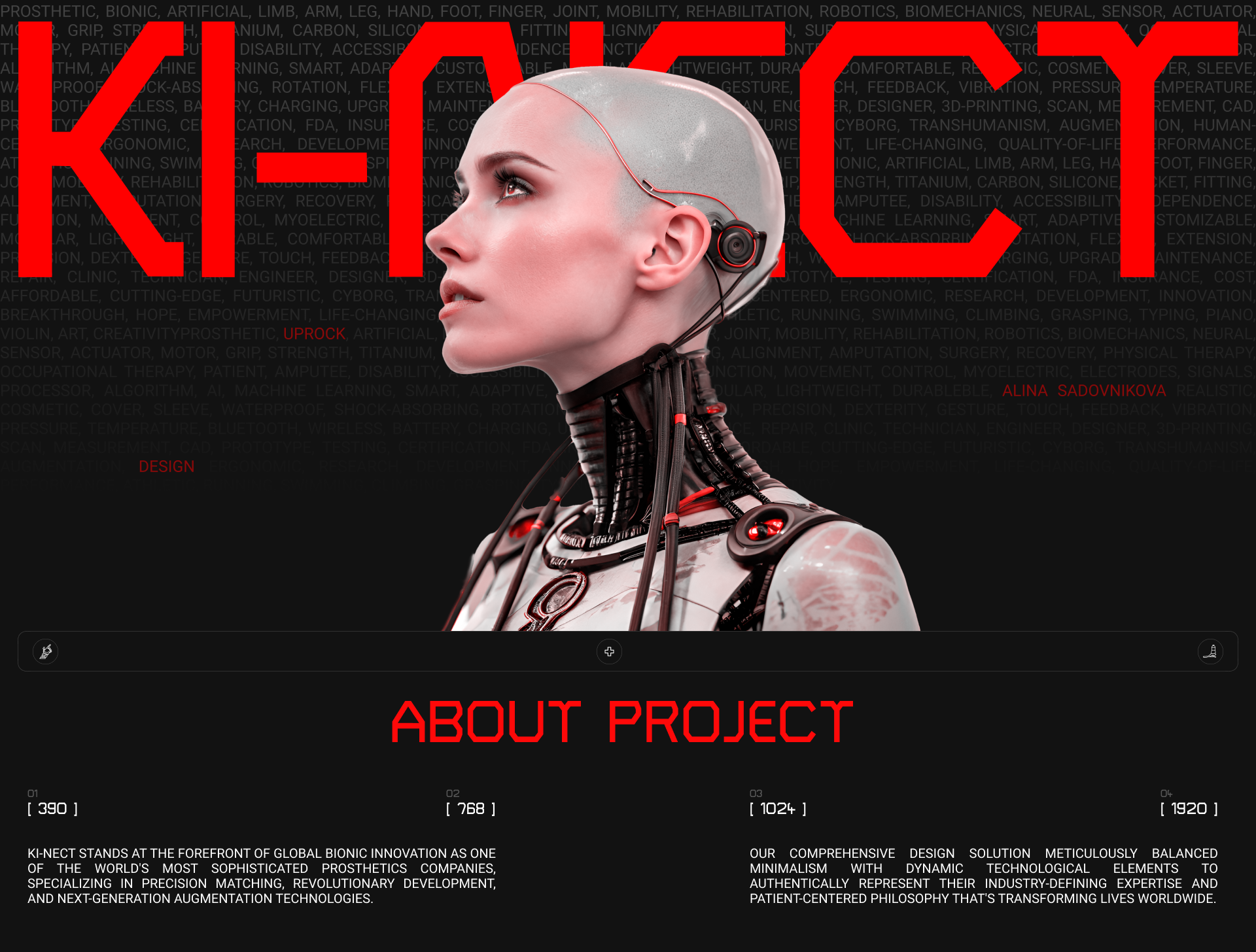 KI-NECT | Корпоративный сайт | UX/UI Design — Изображение №1 — Интерфейсы, Анимация на Dprofile